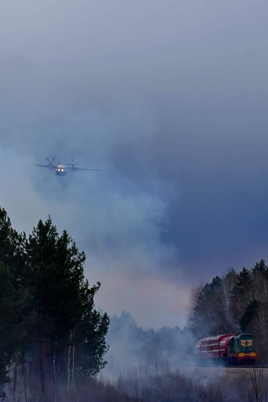 Пожежі на Житомирщині