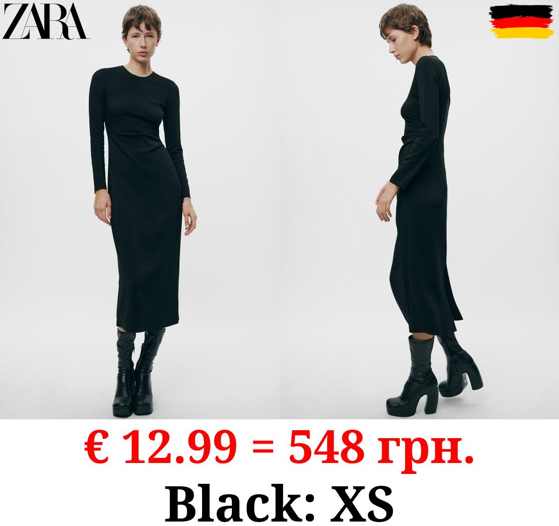 ZW COLLECTION SIDE GATHERED DRESS