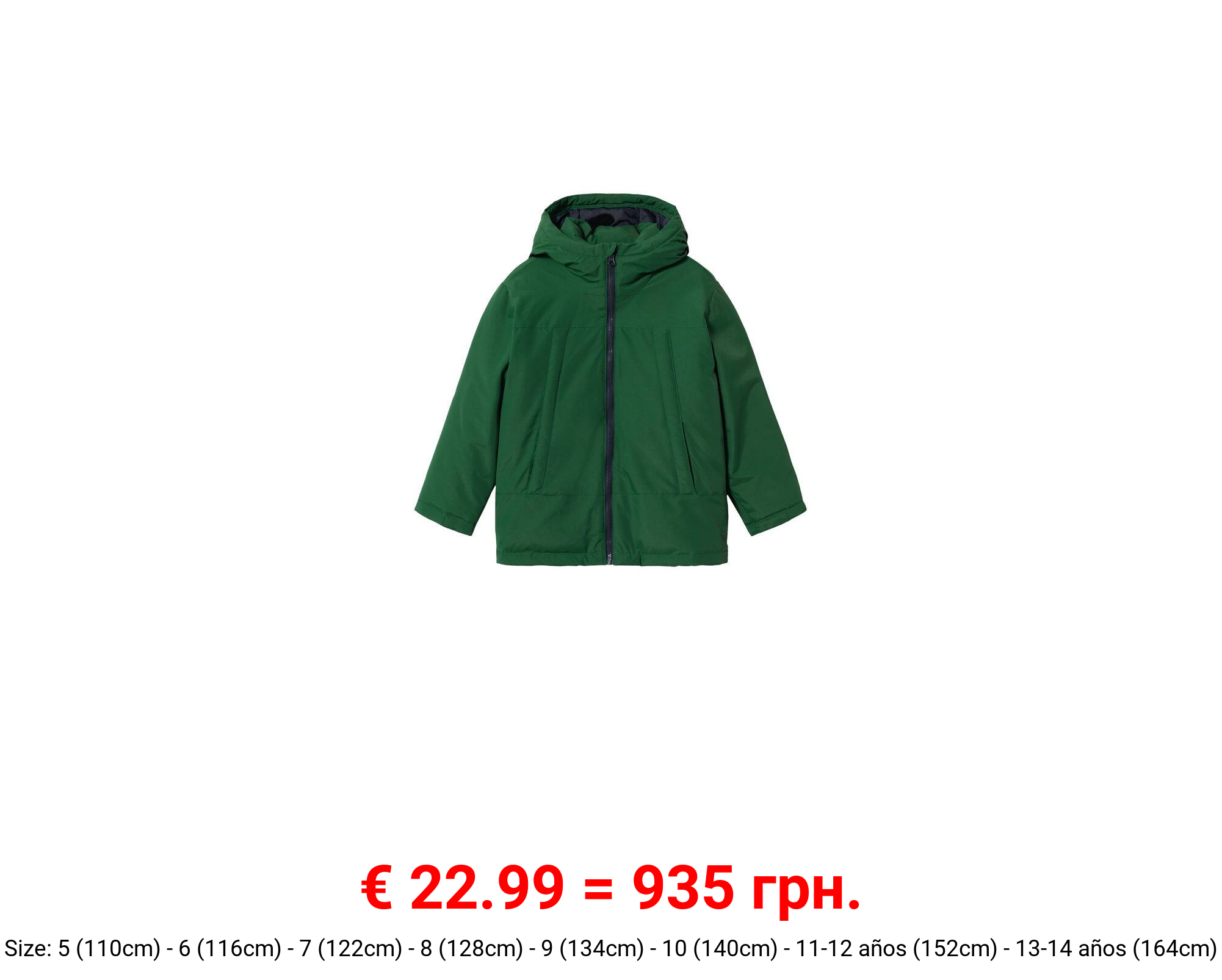 Anorak acolchado capucha