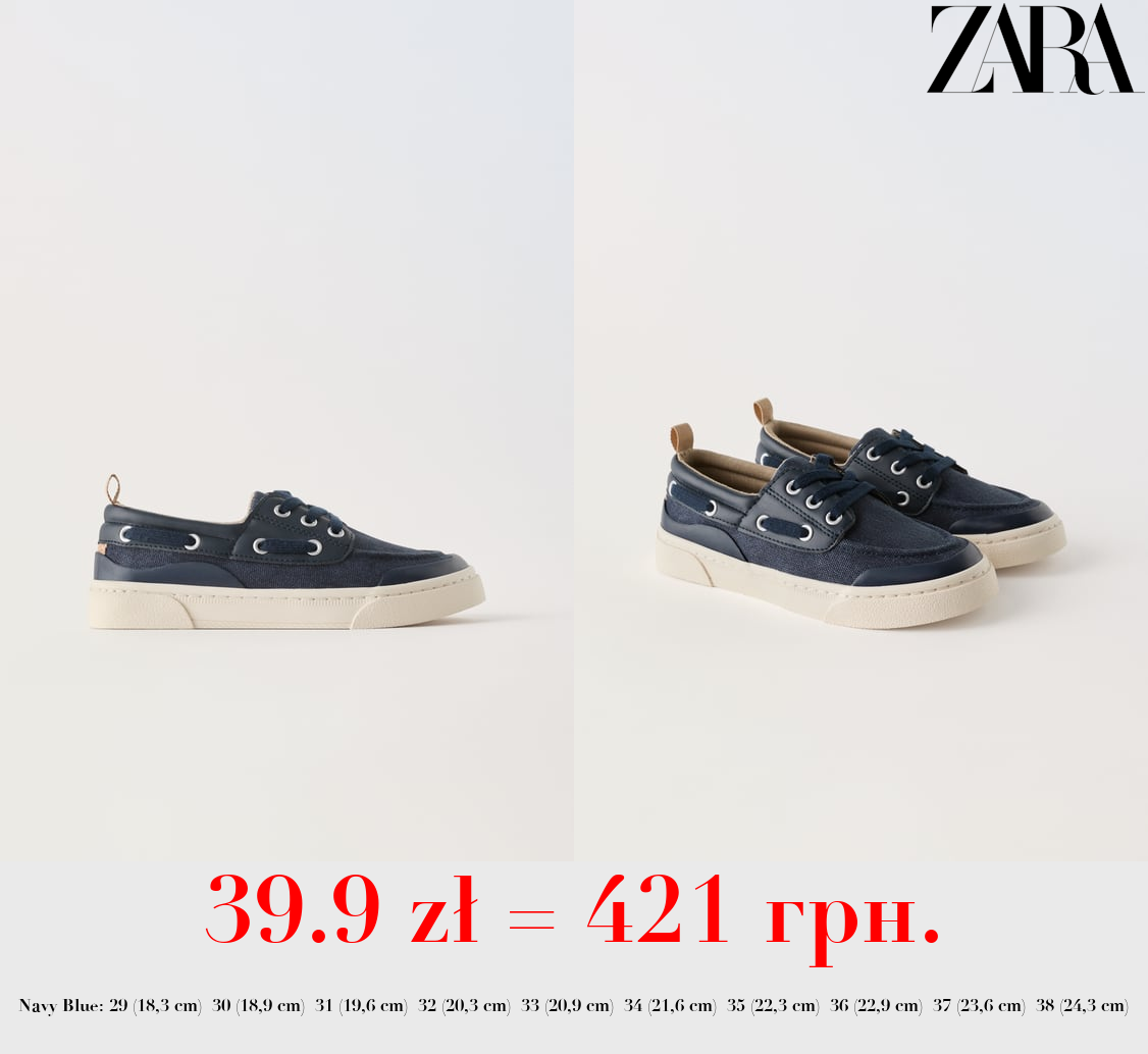 SPORTY DECK SHOES