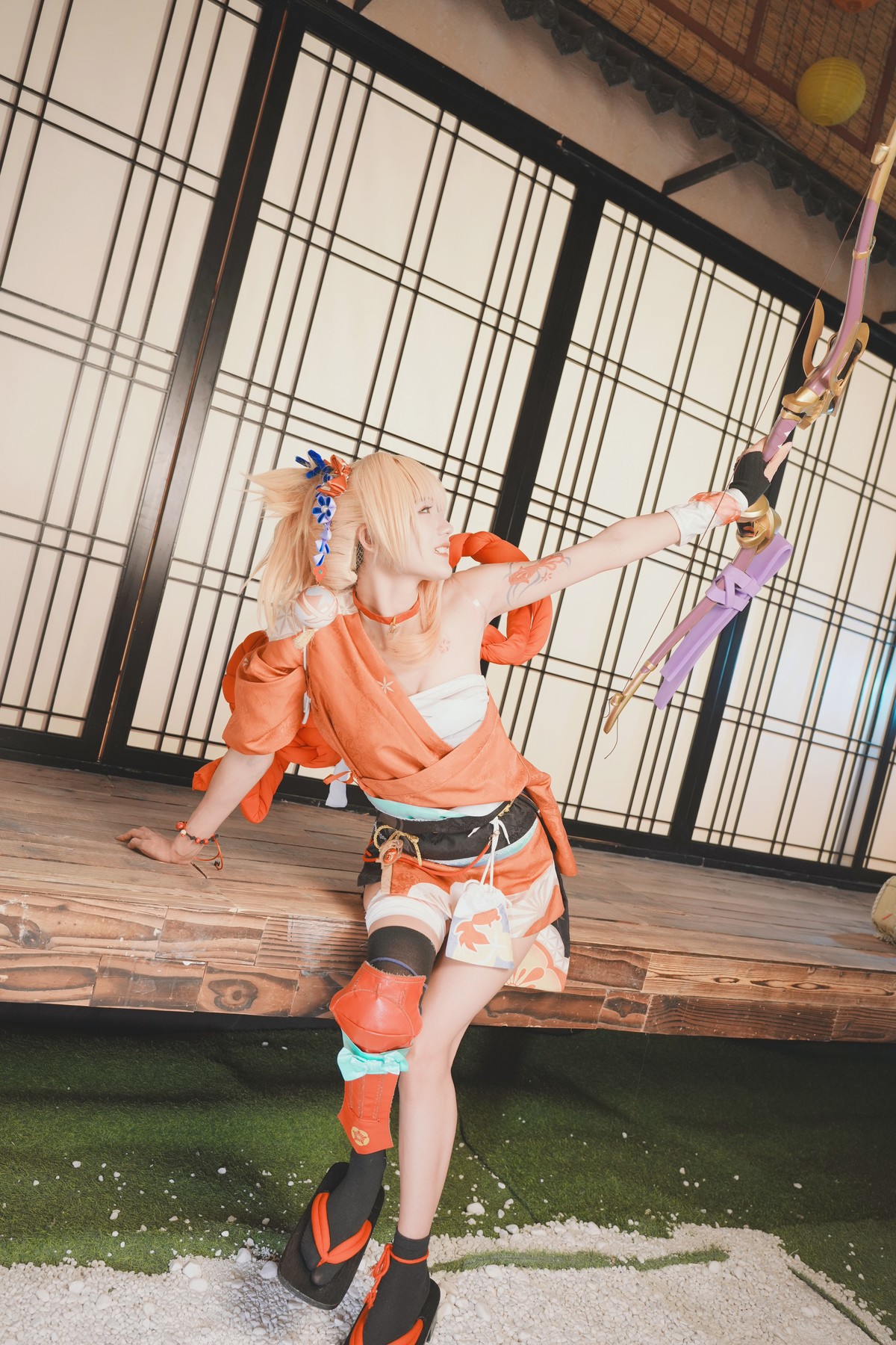 Cosplay 兔子Zzz不吃胡萝卜 我就说我就是宵宫 11