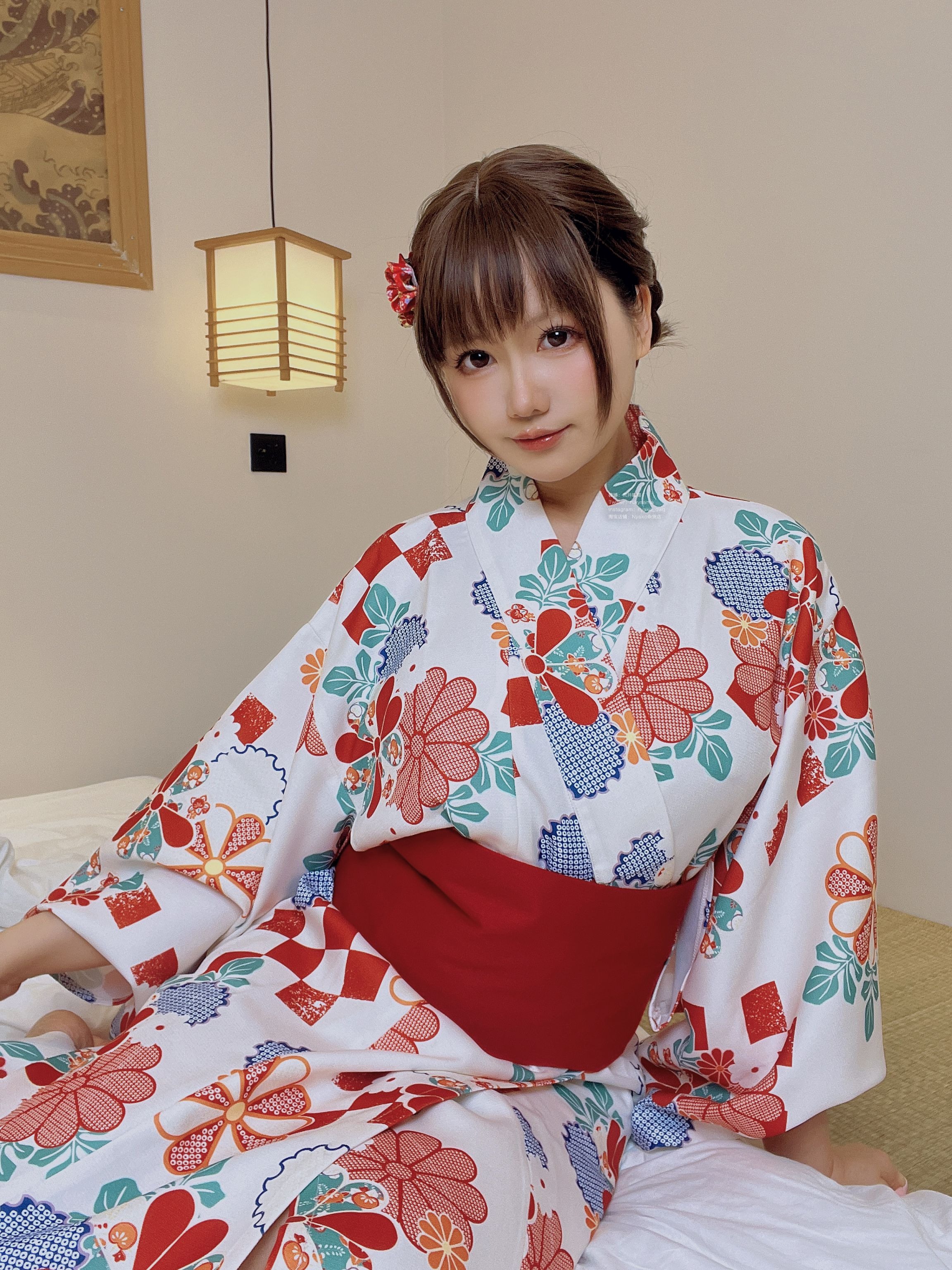 喵子Nyako #Nyako喵子 电子版41 和风烂漫 自拍 28