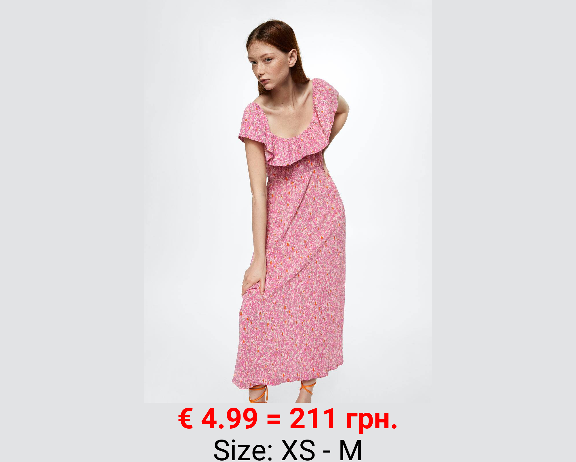 Vestido estampado floral