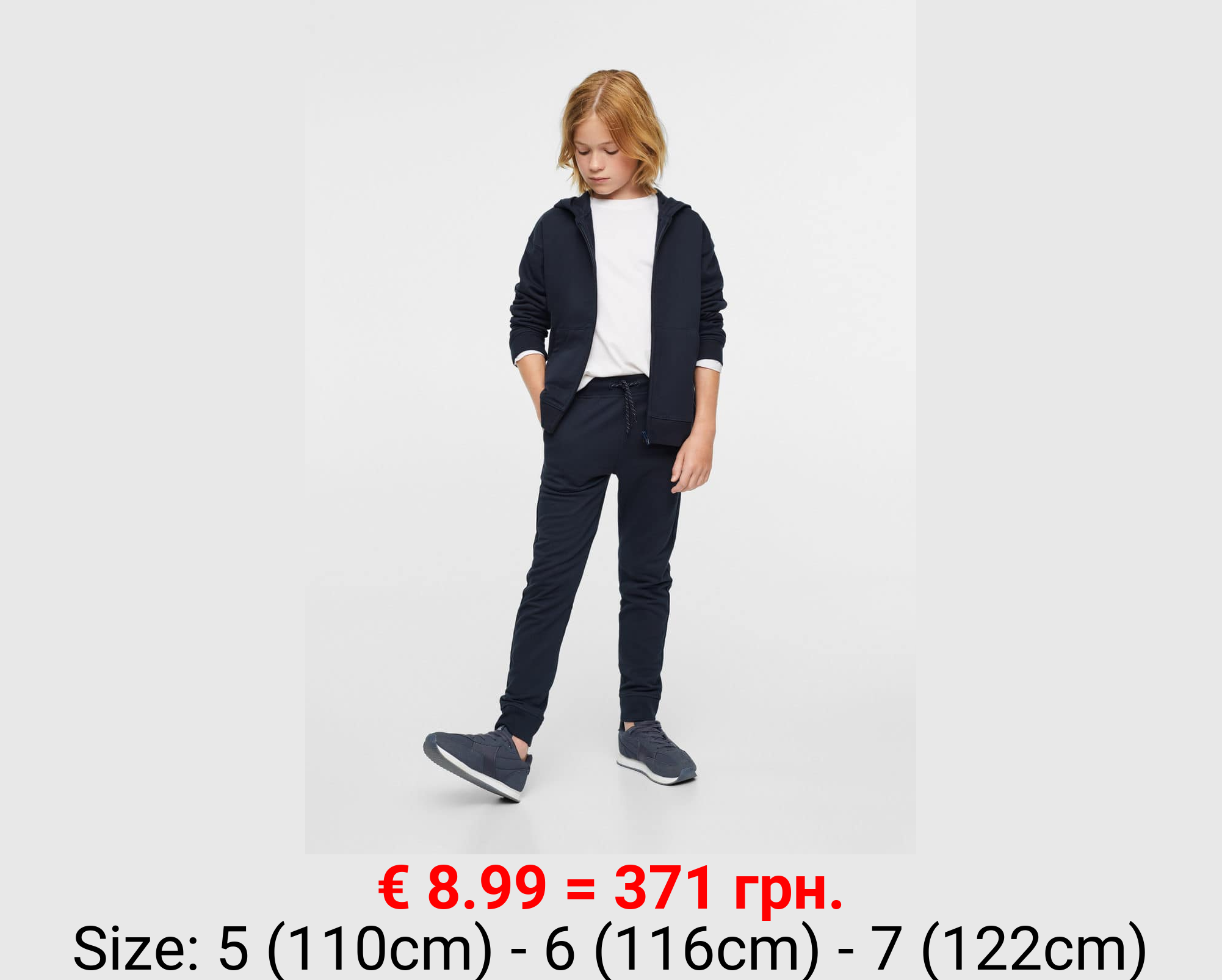 Pantalón jogger algodón