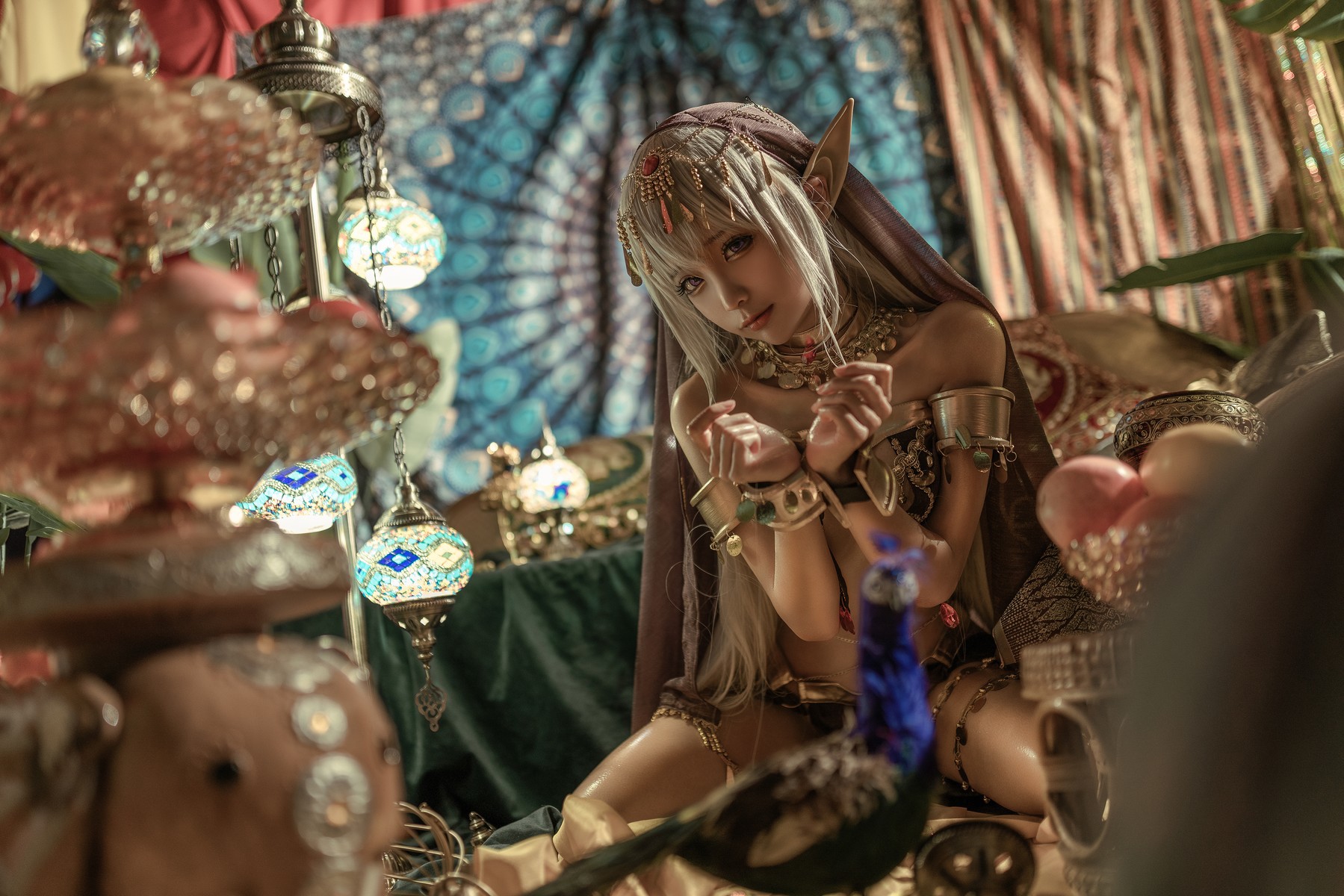 蠢沫沫 Cosplay 黑兽 黒獣 [クロイヌ] ～気高き聖女は白濁に染まる～ 21