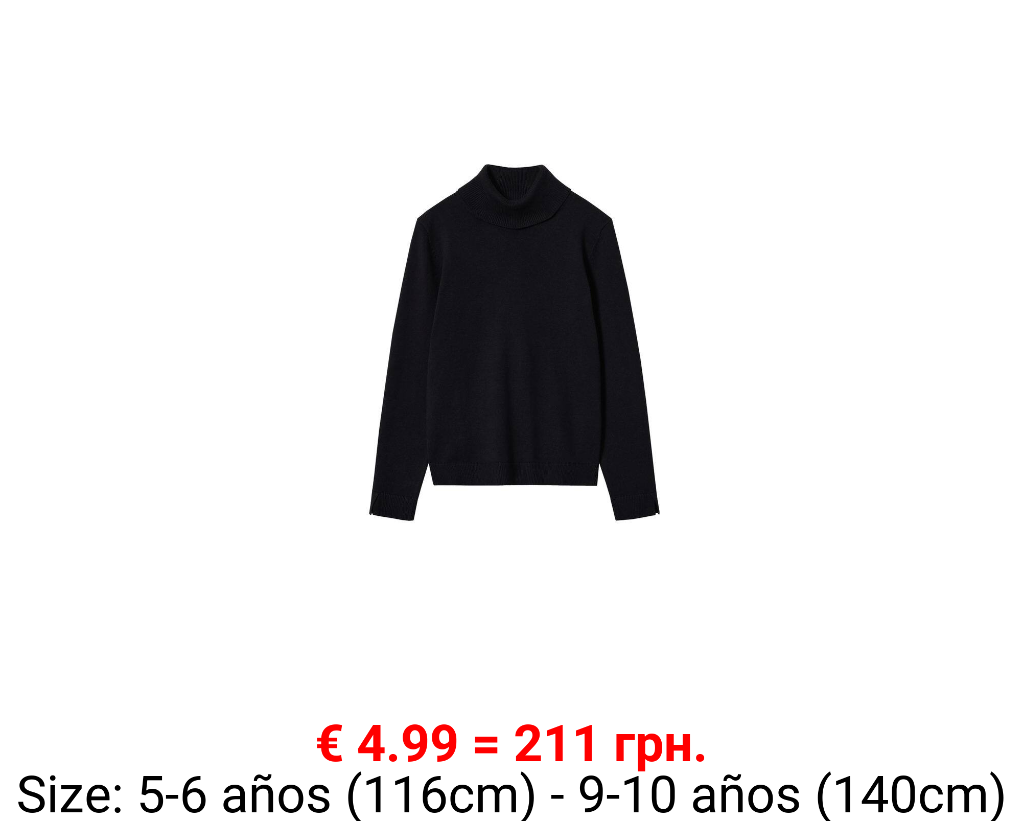 Jersey cuello vuelto