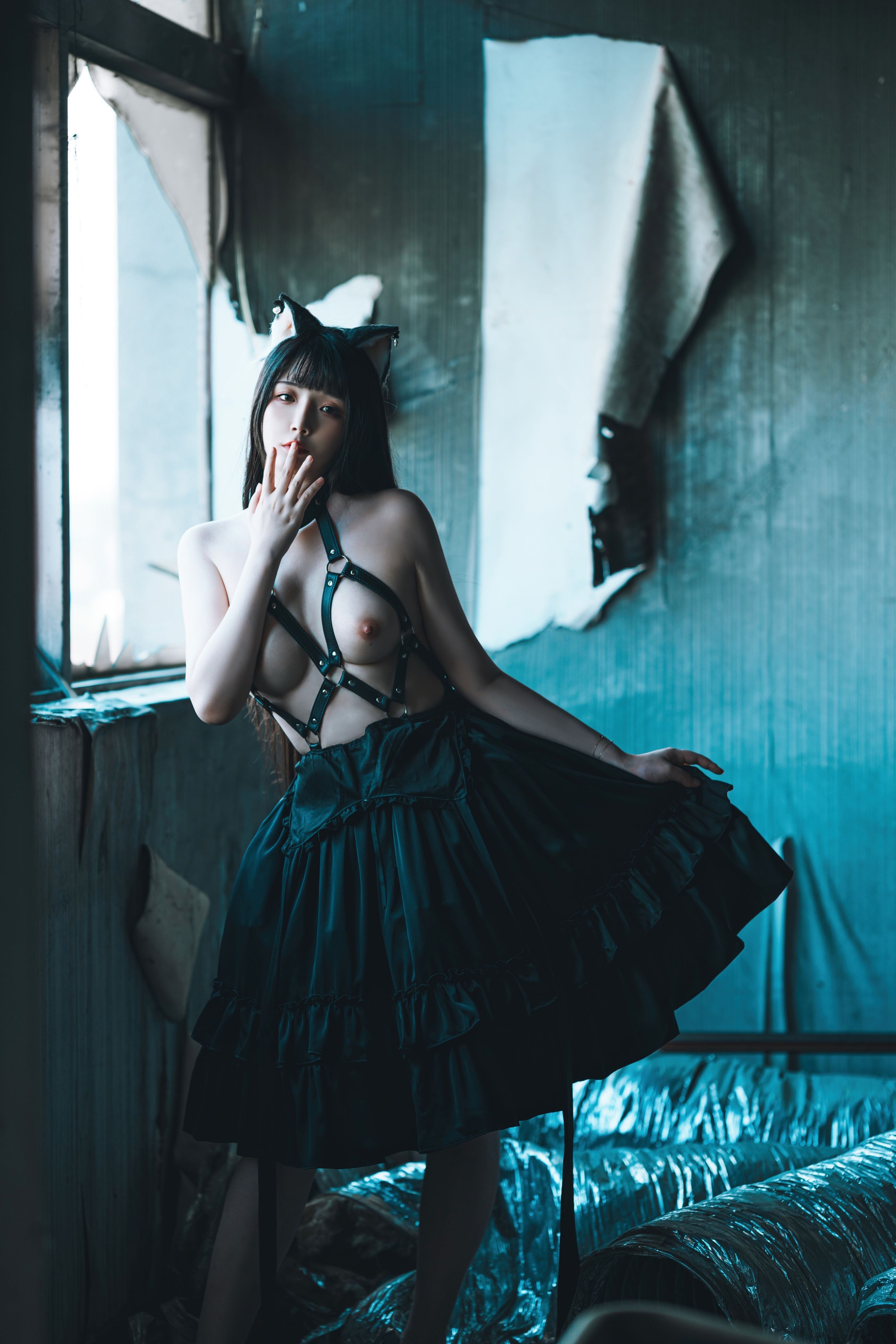 落落Raku 黒猫のソロダンス 37