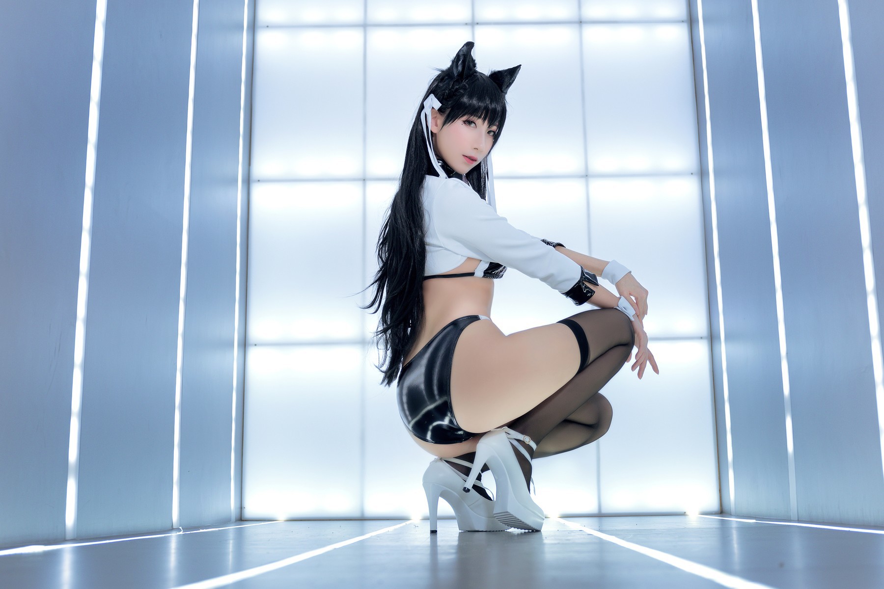 索索 Cosplay 愛宕 Atago Racing Queen Ver. 4