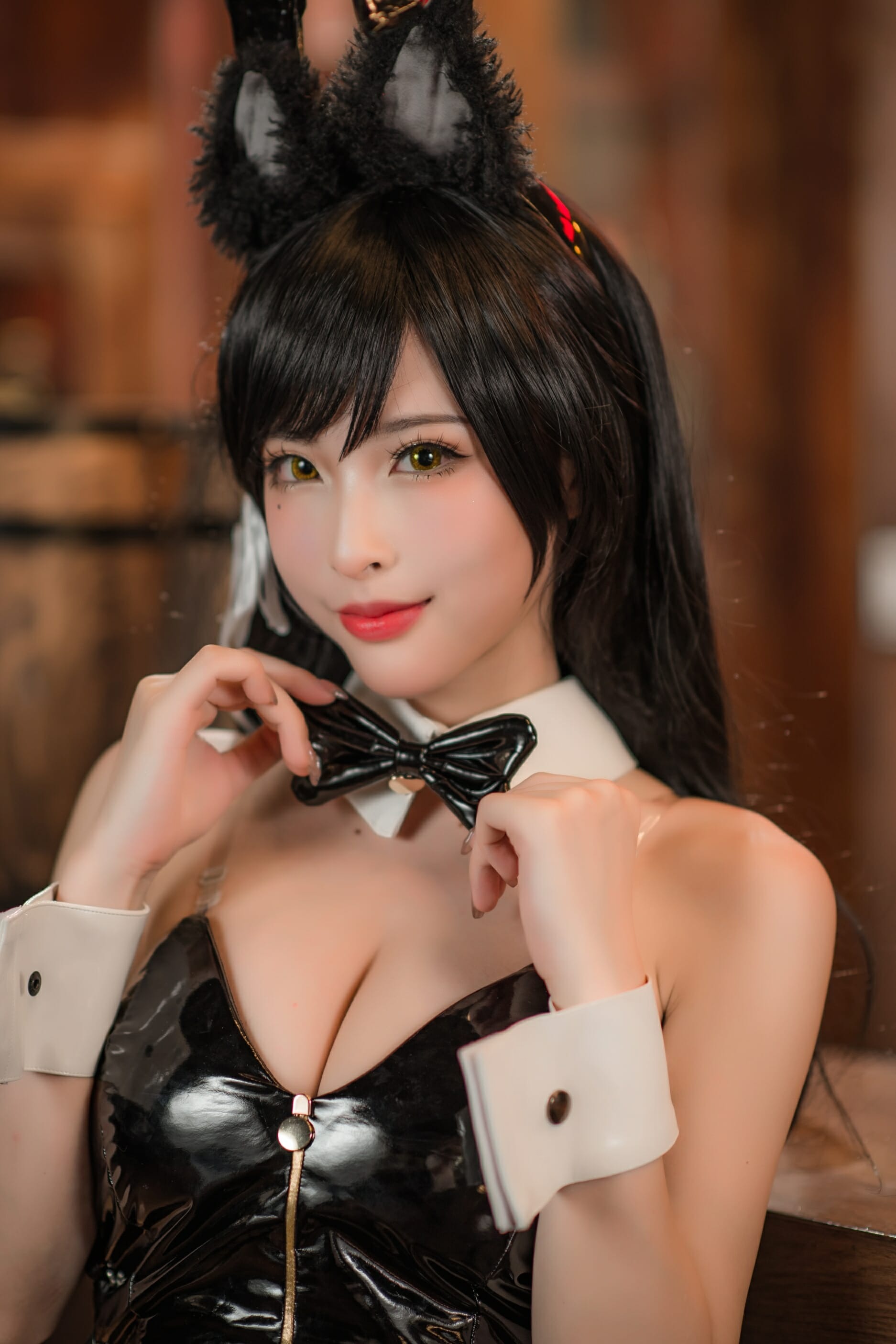 清水由乃-爱宕兔女郎[42P1V] 1