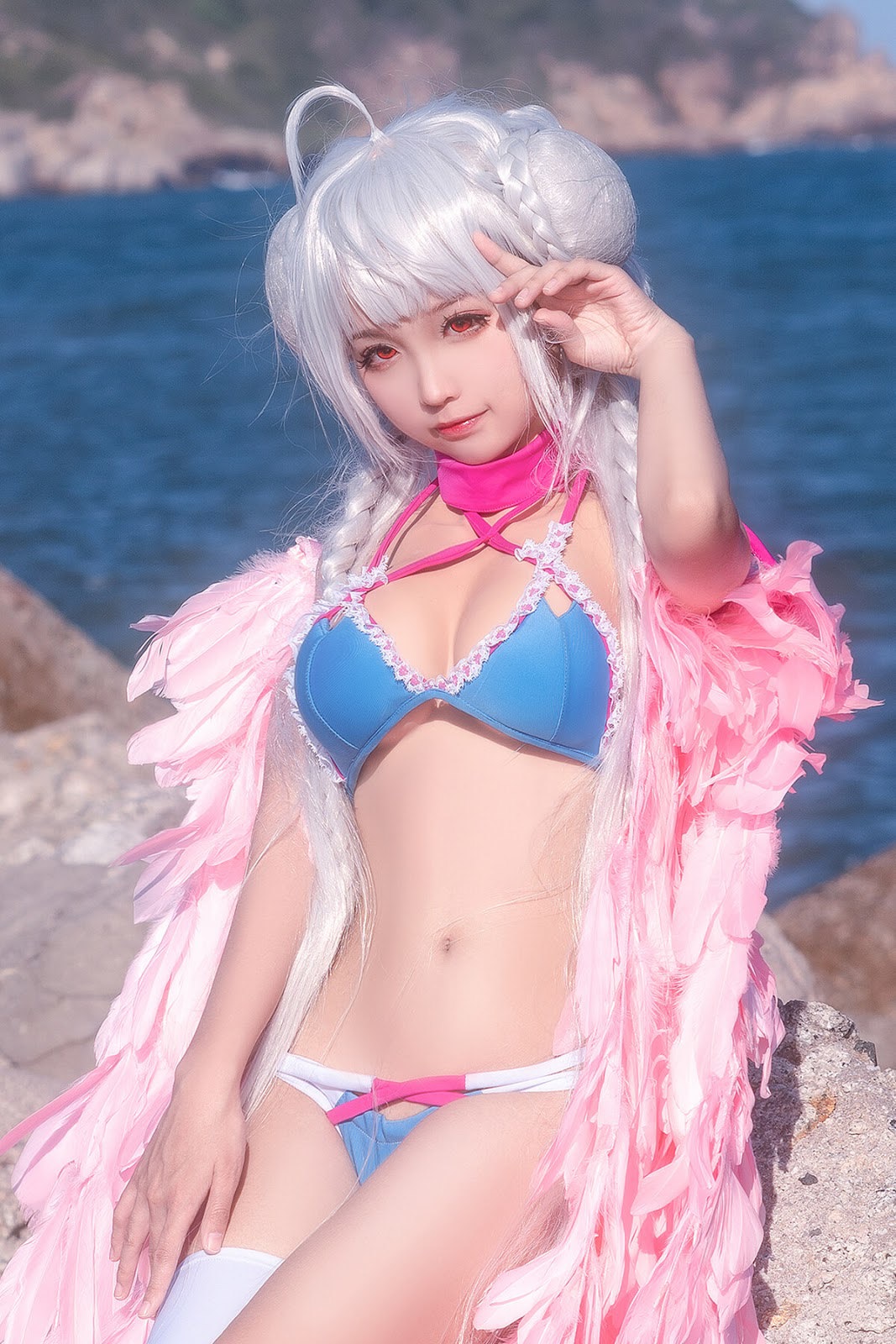 Cosplay [蠢沫沫] 可畏 ( Formidable - Azur Lane ) 1