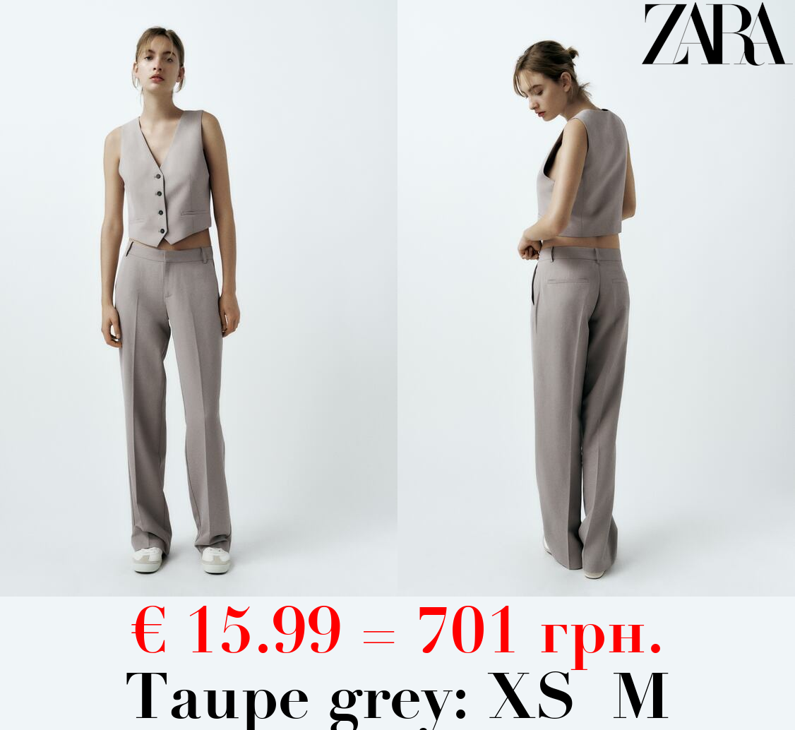 MASCULINE TROUSERS WITH BELT LOOPS