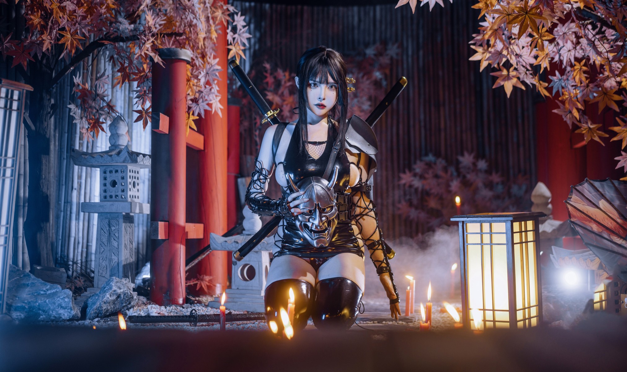 Cosplay 秋和柯基 夏小秋秋秋 艳忍 Set.02 5