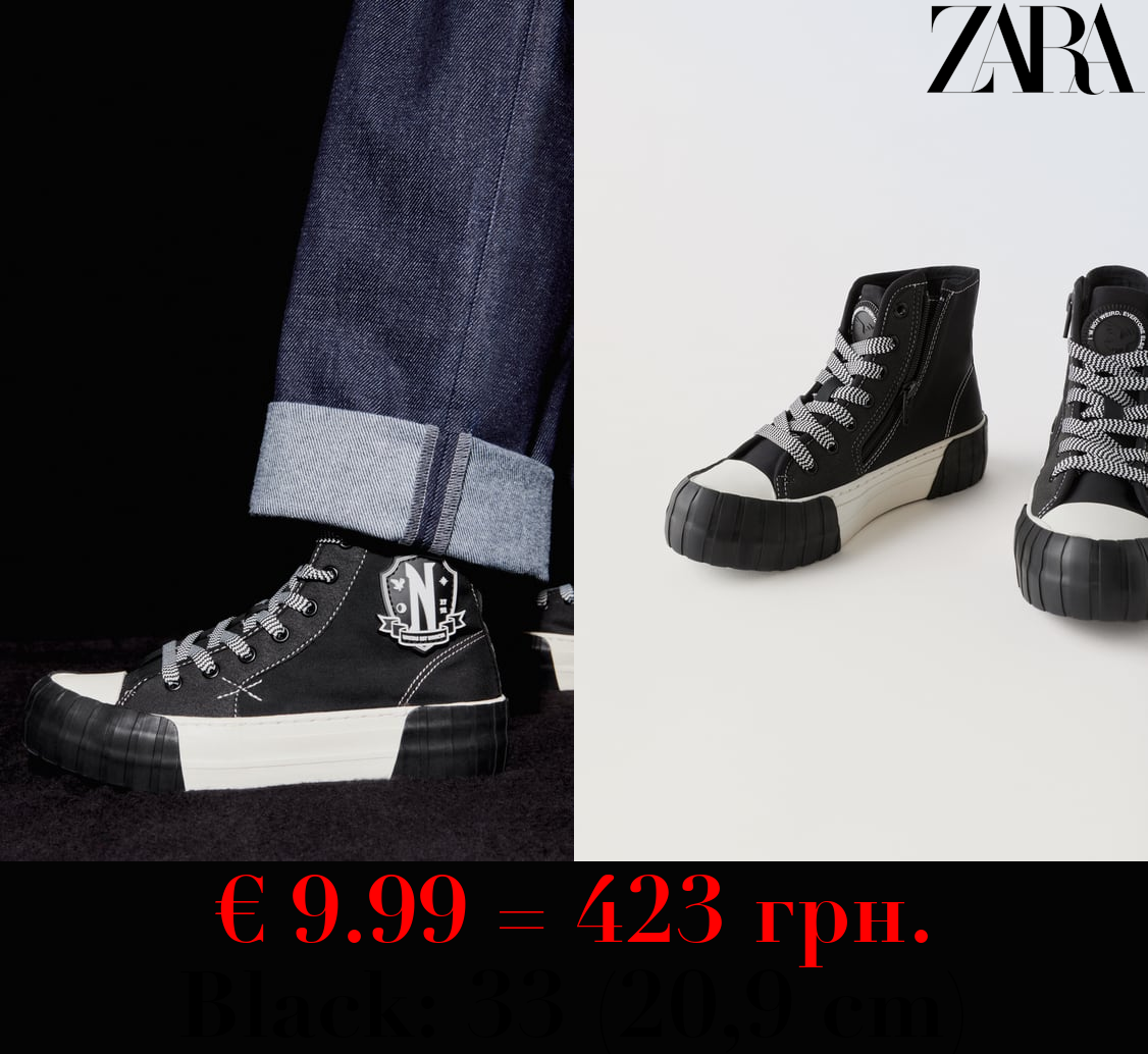 WEDNESDAY © HIGH-TOP SNEAKERS