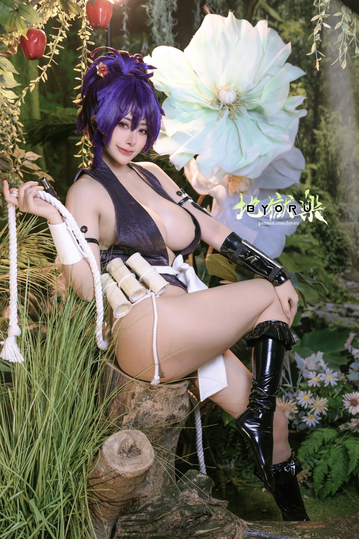 Cosplay 日本性感萝莉Byoru Yuzuriha 19