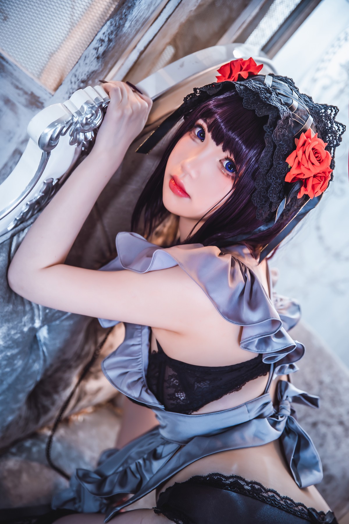 雪晴Astra Cosplay 雪晴嘟嘟 喜多川黑江雫 35