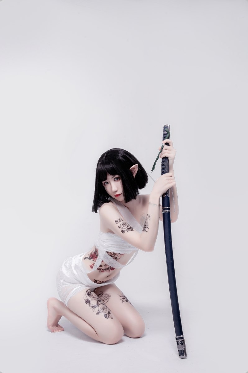 [Cos]阮邑Fairy - 绑带和武士[41P] 34