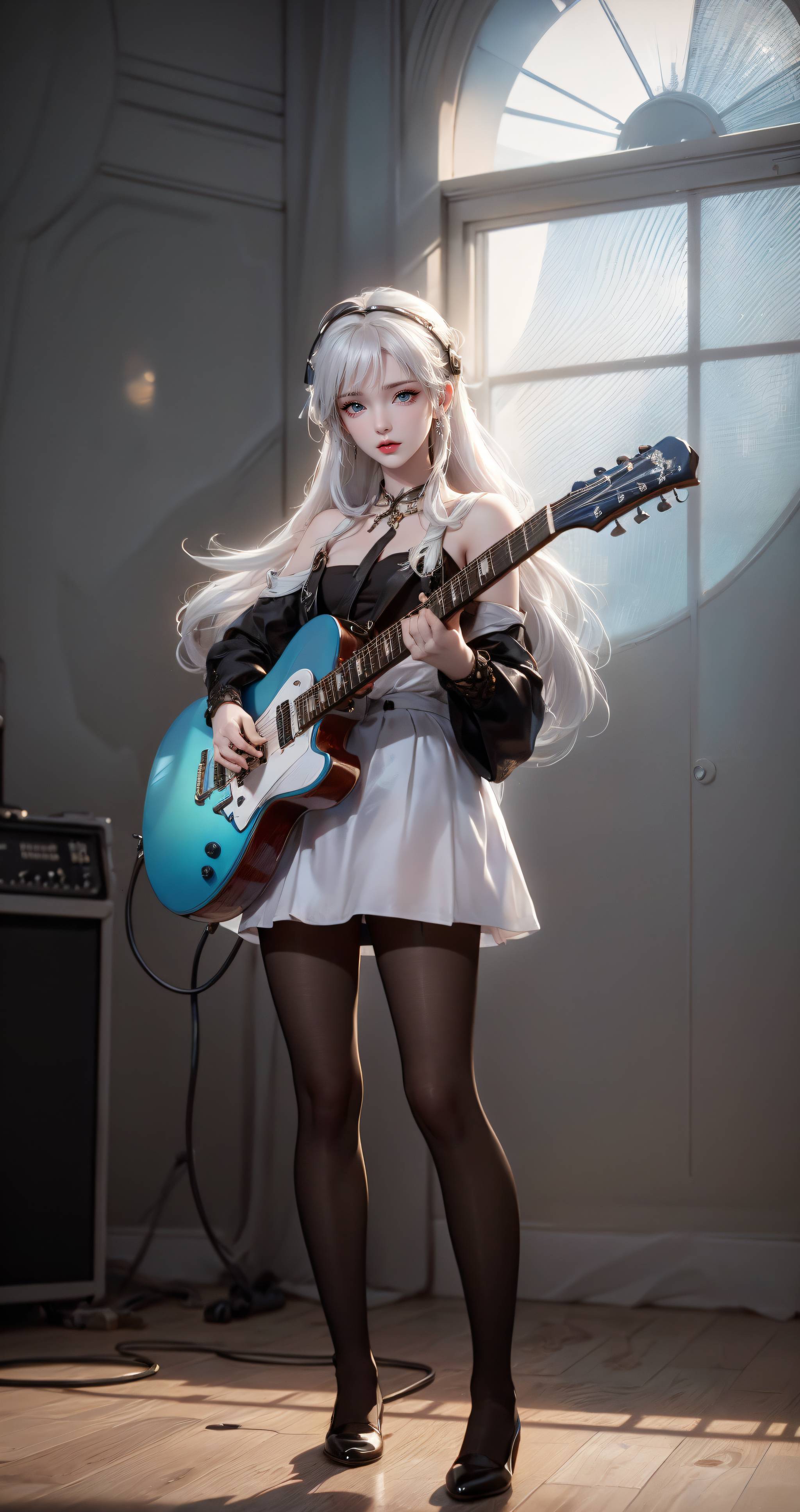 图片[31]-完美世界-清漪 吉他手少女0401-六色网