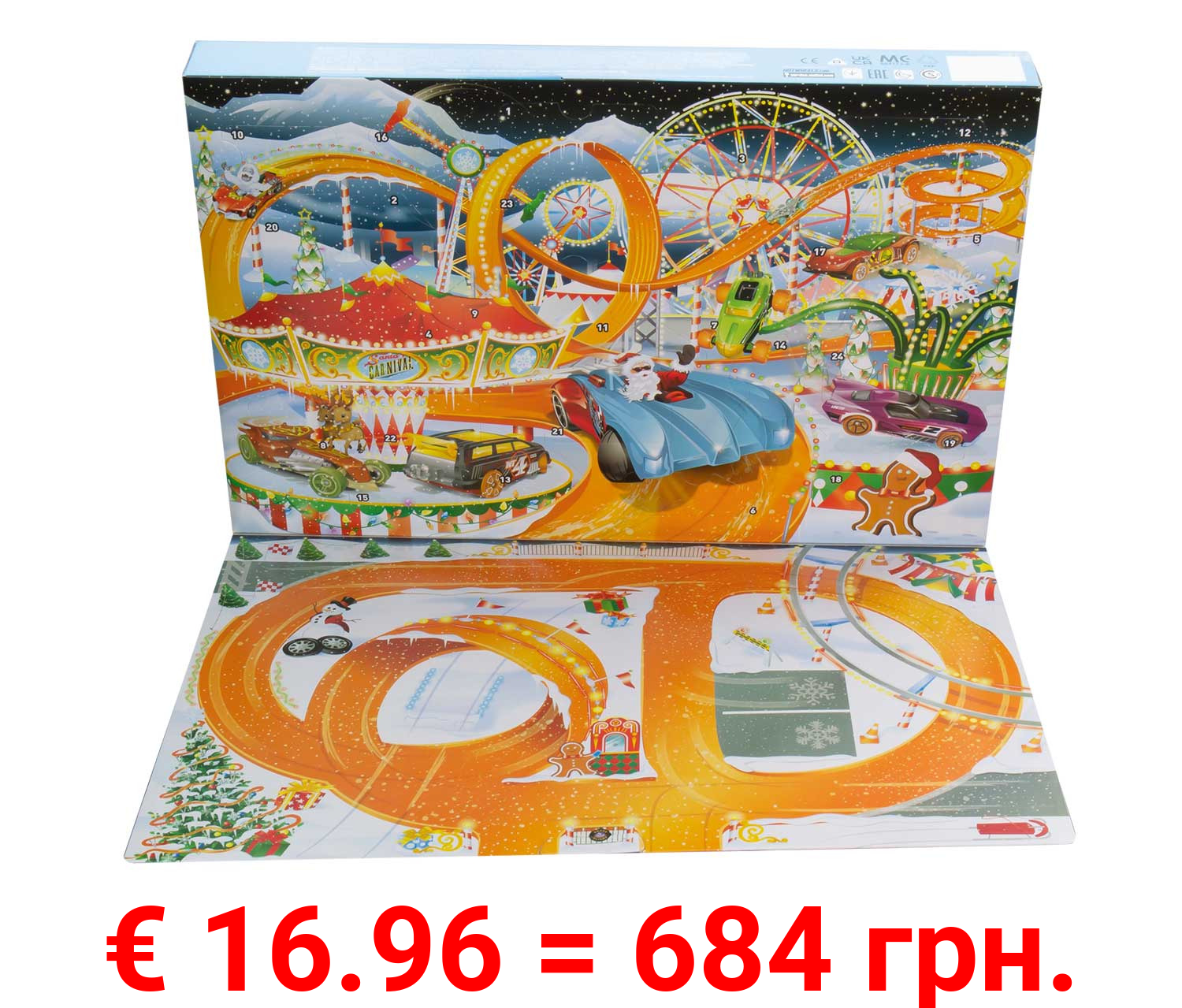 Hot Wheels Adventskalender