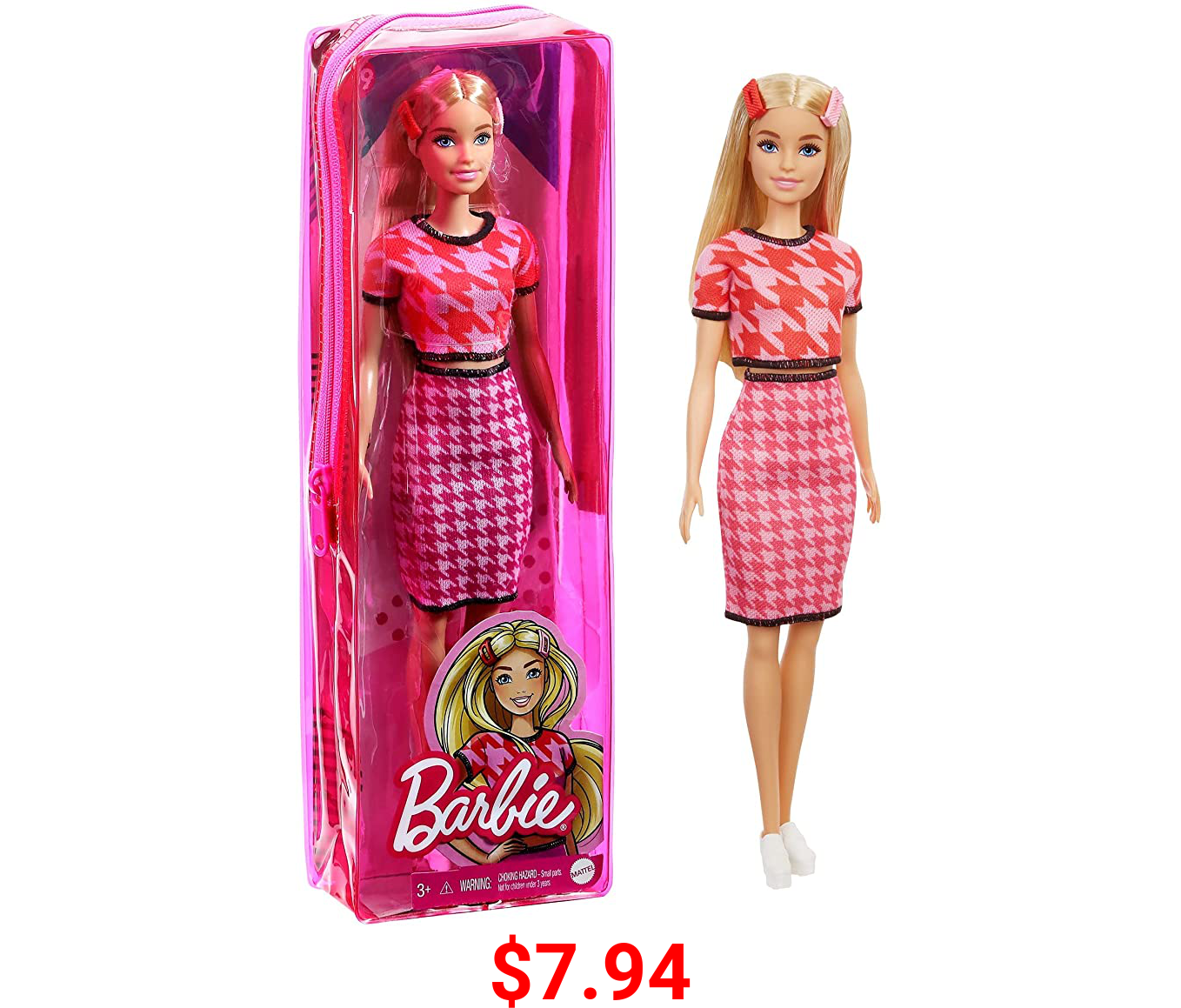 Barbie Fashionistas Dolls, Toy for Kids 3 to 8 Years Old
