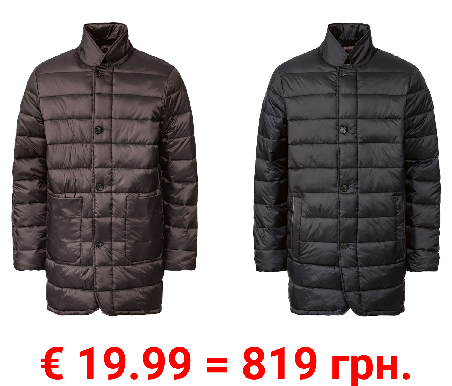 LIVERGY® Herren Jacke mit wärmender, leichter High-Loft-Wattierung