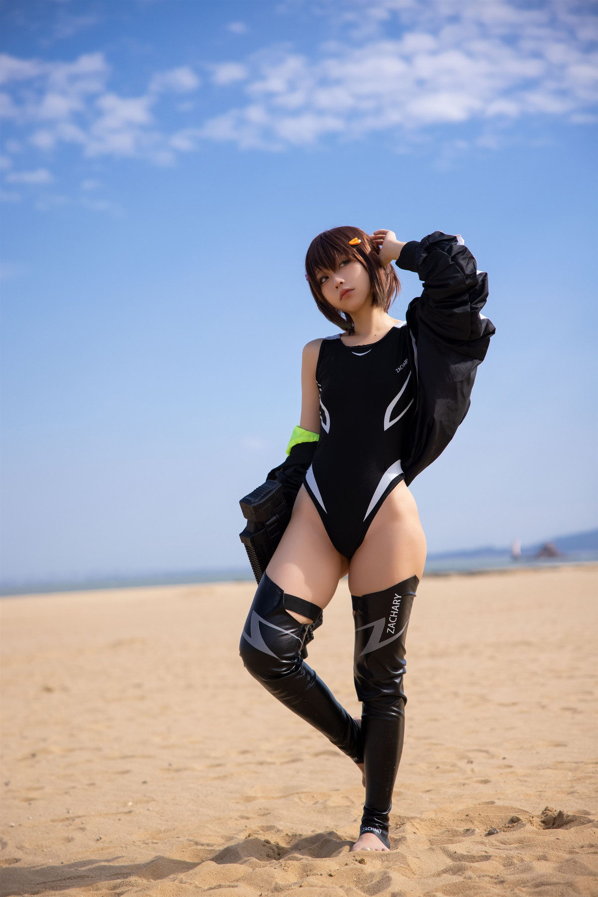 Cosplay G44不会受伤 水泳部的部長 39