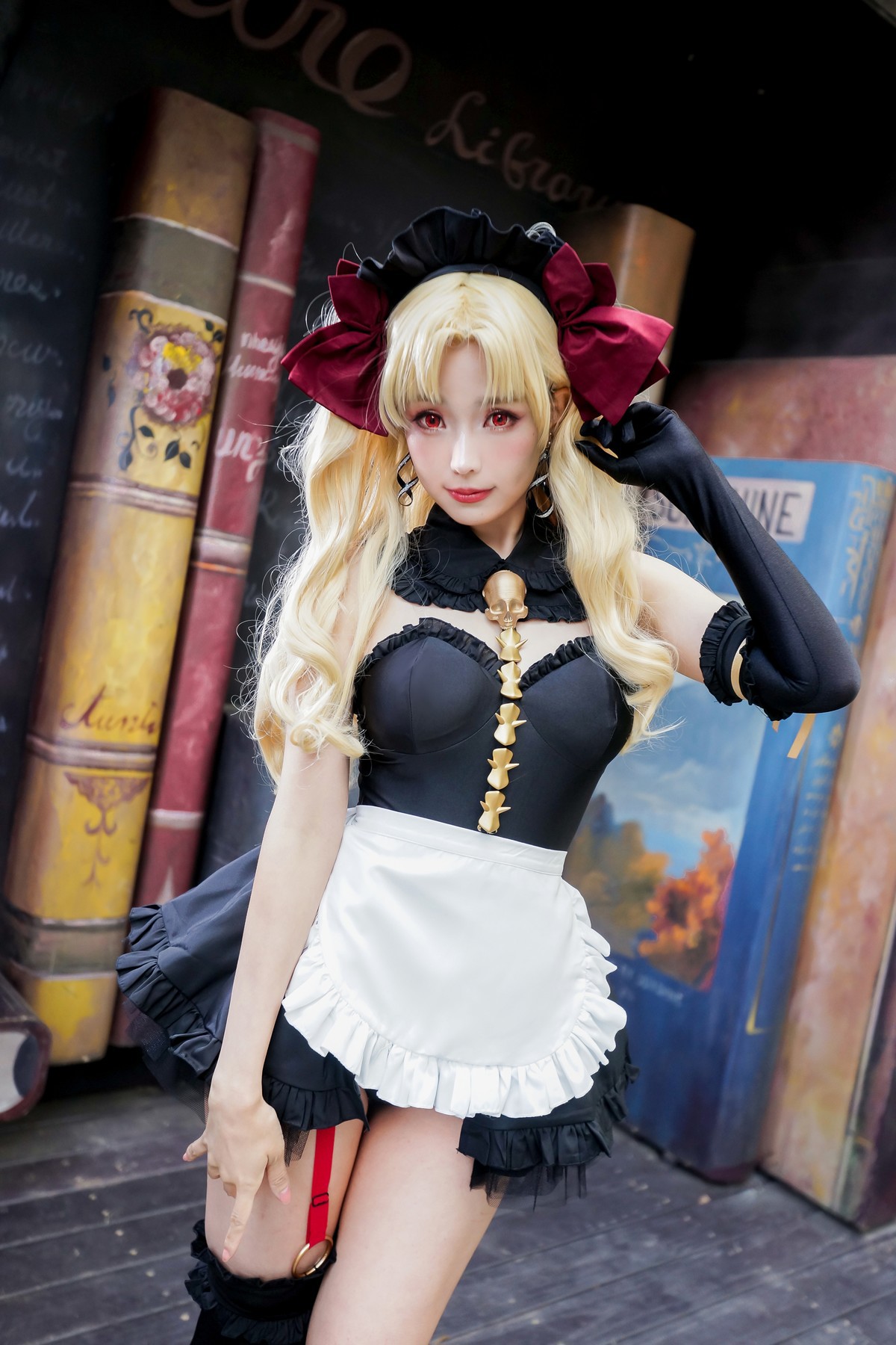 Cosplay ElyEE子 远坂凛 女仆 4