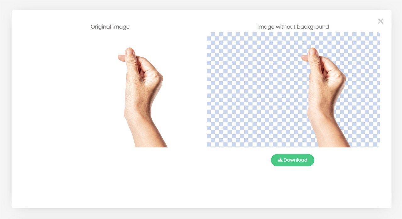 Онлайн сервис убрать фон с картинки