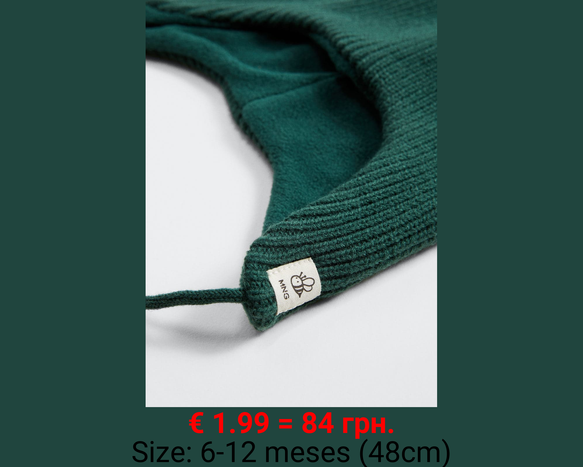 Gorro punto orejeras