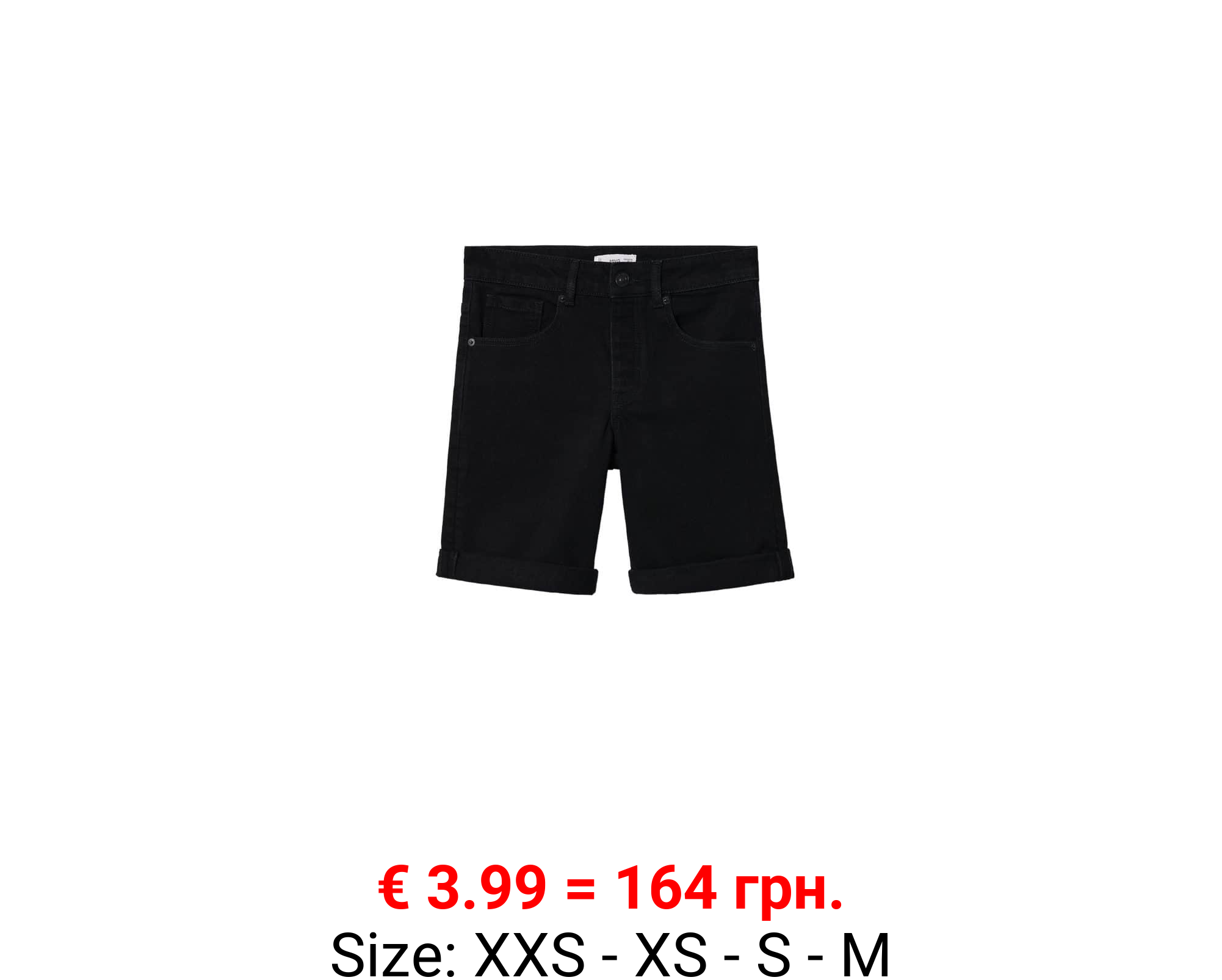 Bermudas denim algodón