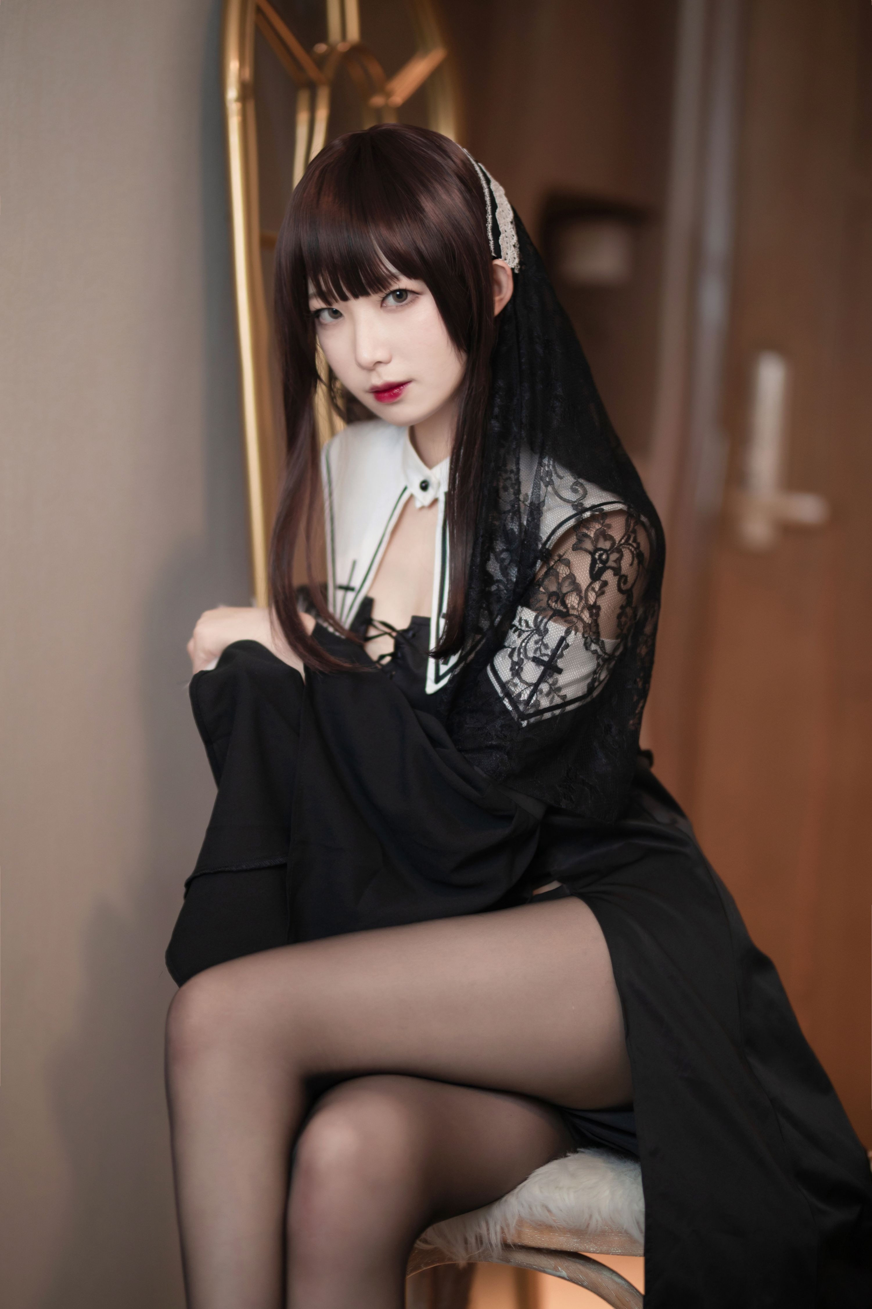 封疆疆v - NO.10 黑色修女 [40P-512MB] 23