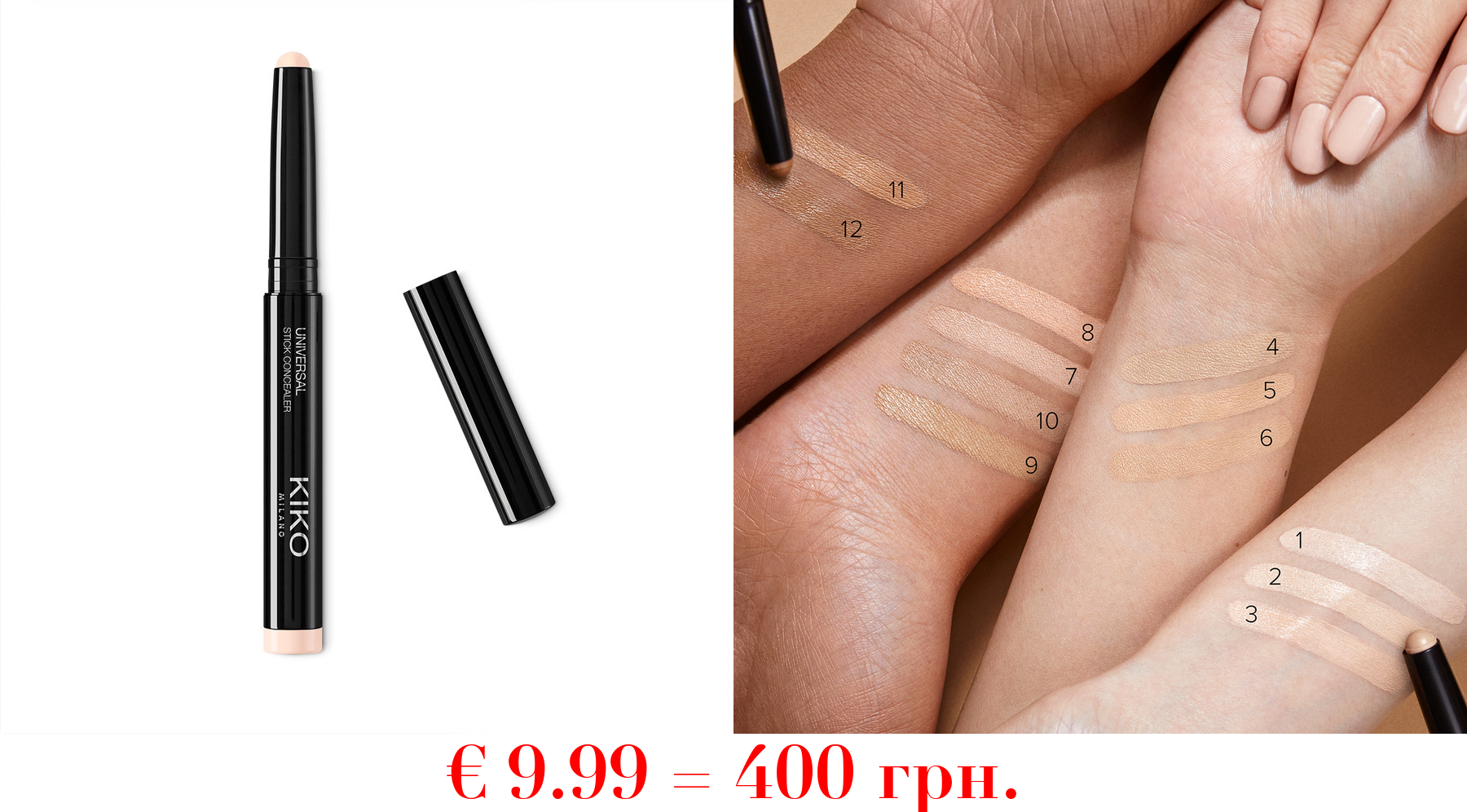 new universal stick concealerCremiger Concealer in Stick-Form; Produkt mit langem Halt bis zu 24 Stunden*