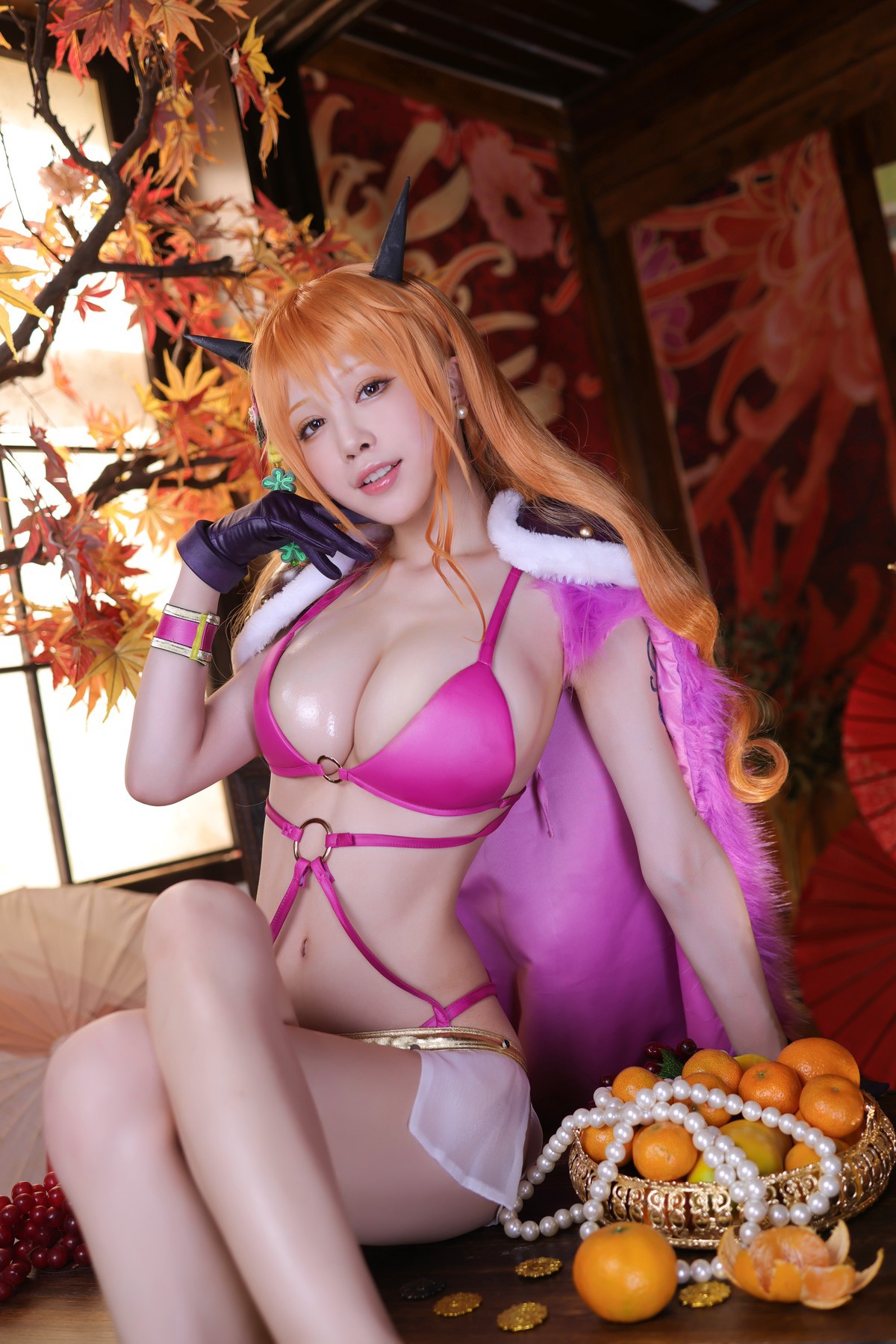 Cosplay 水淼Aqua Nami ナミ Set.01 46