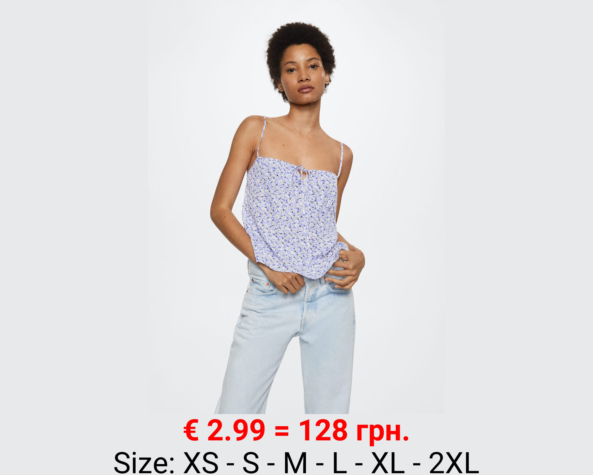 Top estampado floral