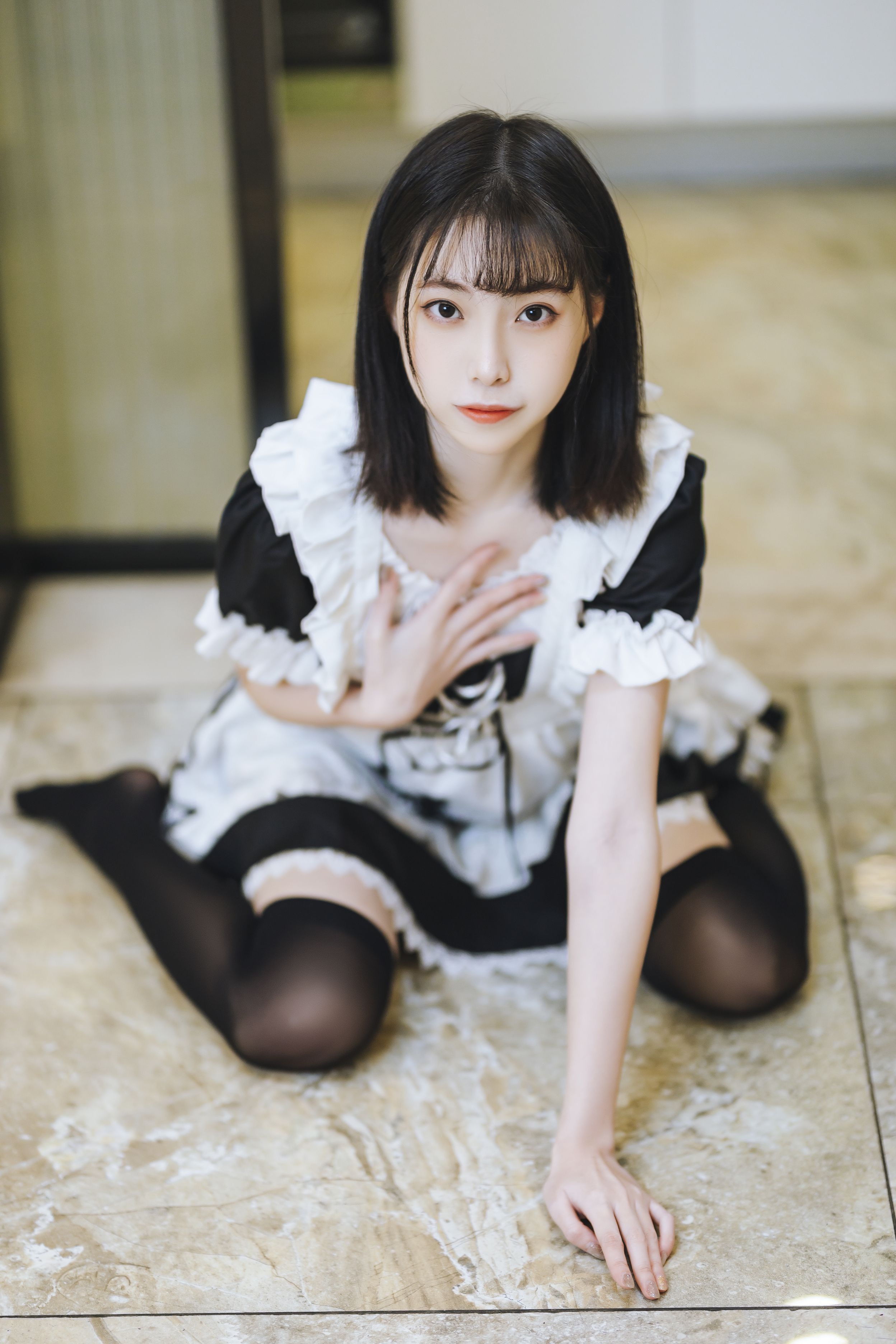 许岚LAN 短裙女仆 9