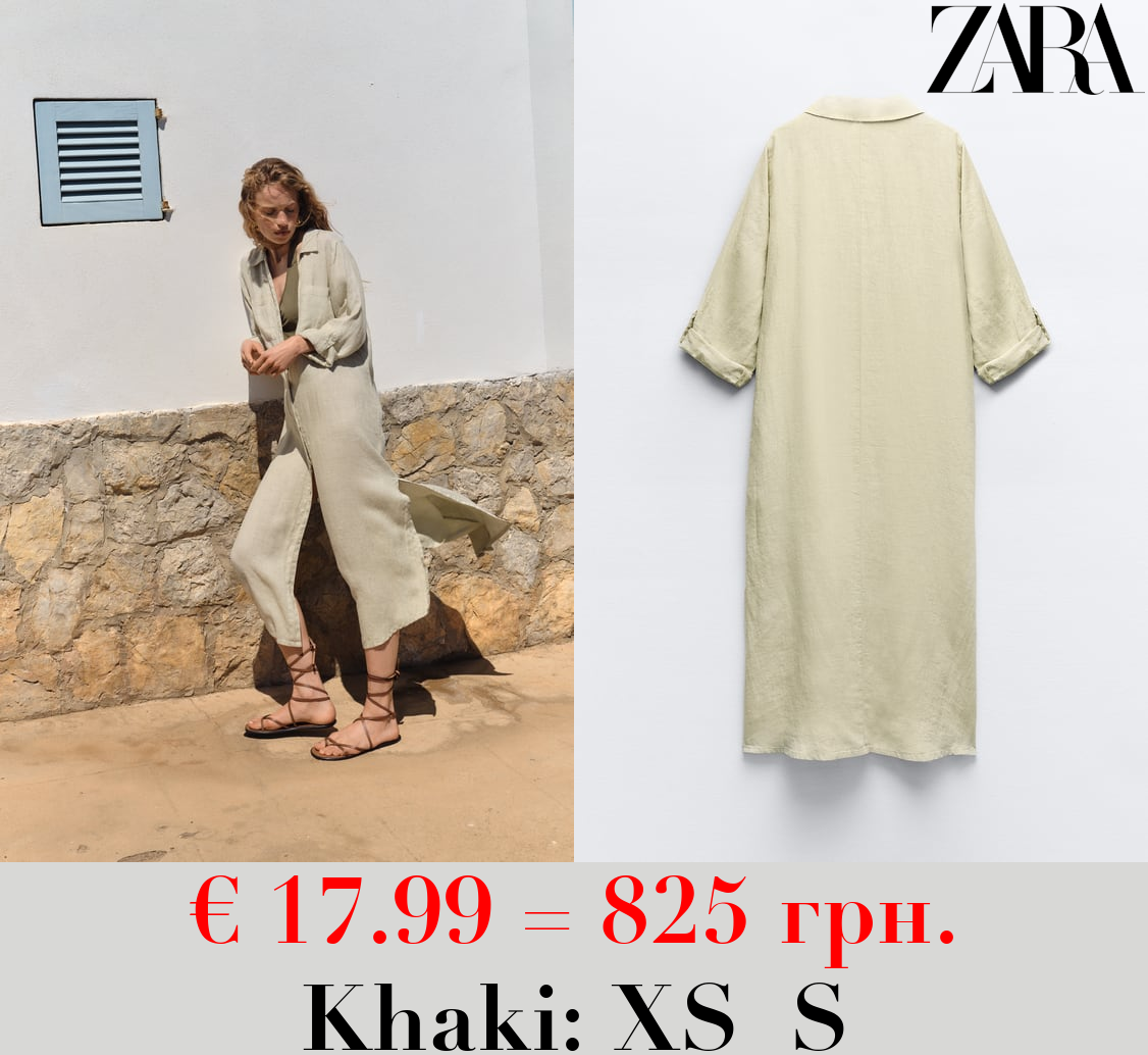 100% LINEN TUNIC