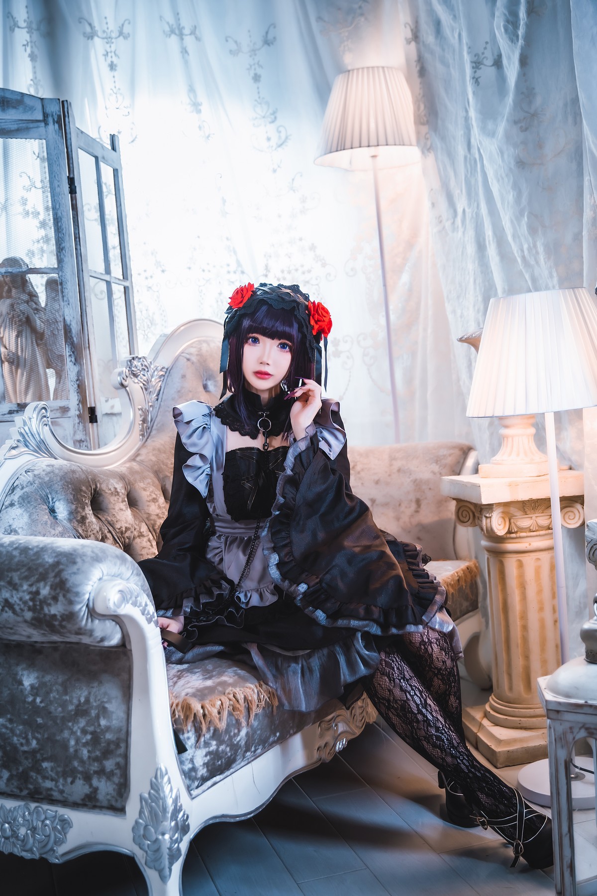 雪晴Astra Cosplay 雪晴嘟嘟 喜多川黑江雫 15