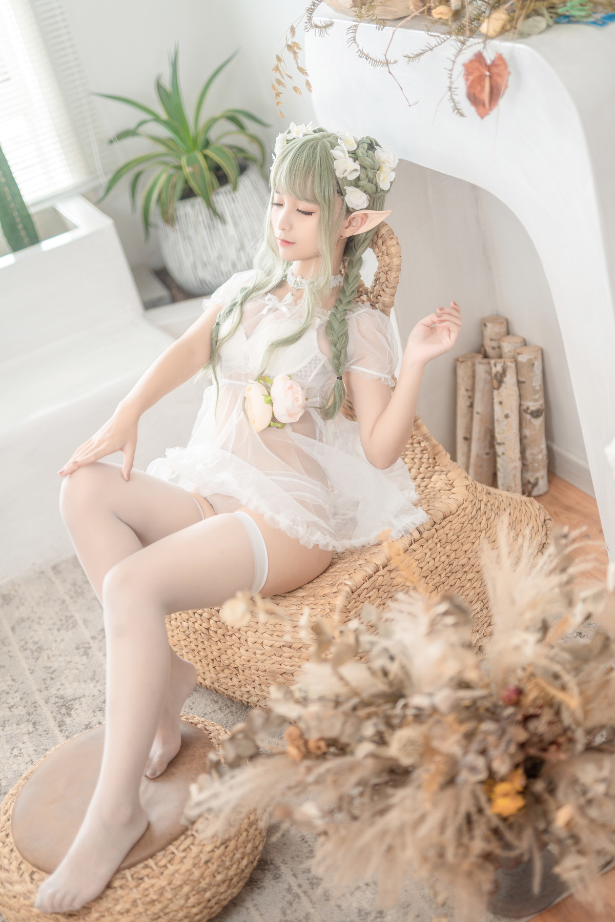 Cosplay 蠢沫沫Chunmomo 《尖耳国度》绿精灵 3