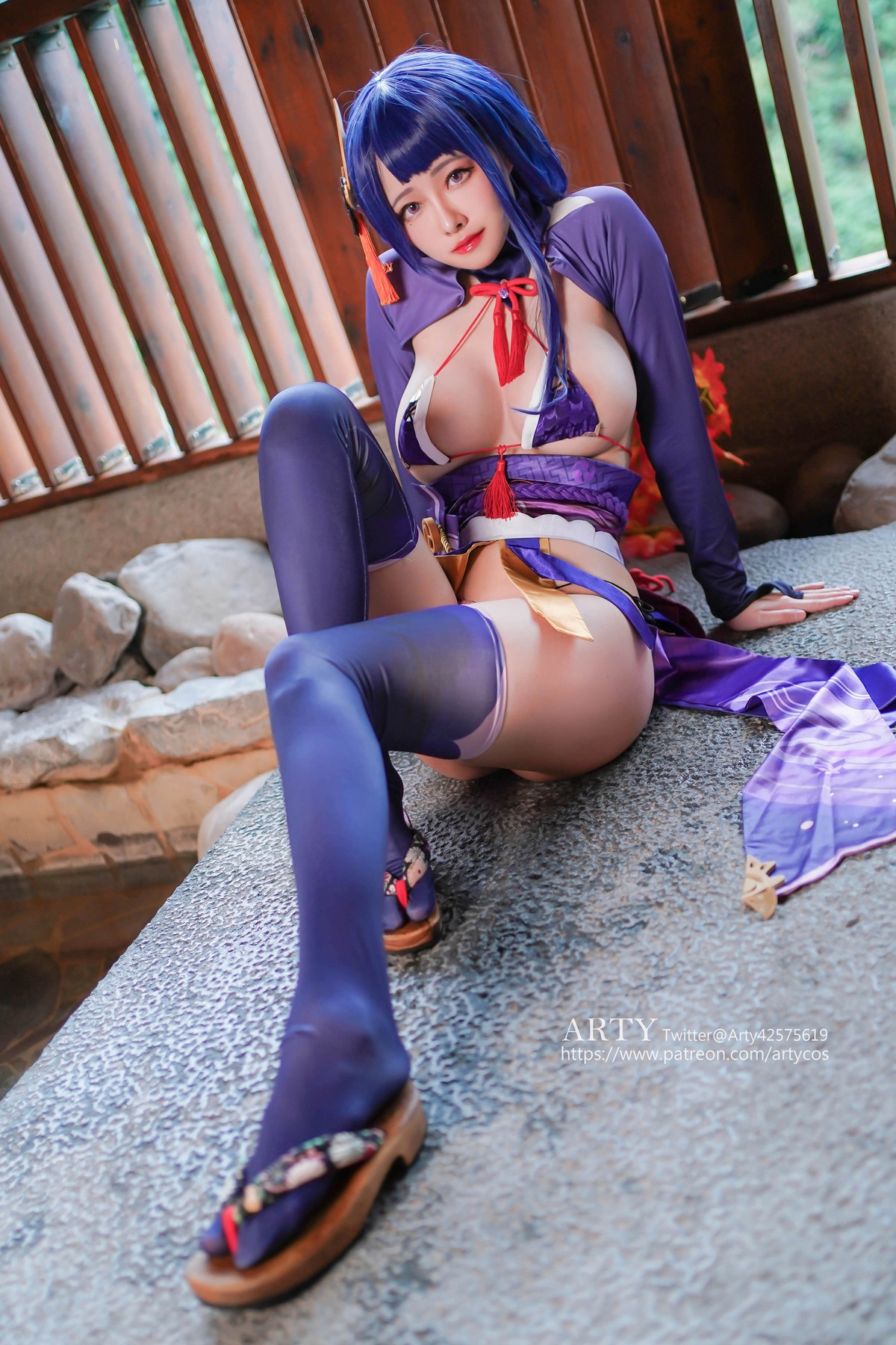 Cosplay Arty亞緹 Genshin 雷らい電でん将しょう軍ぐん 10