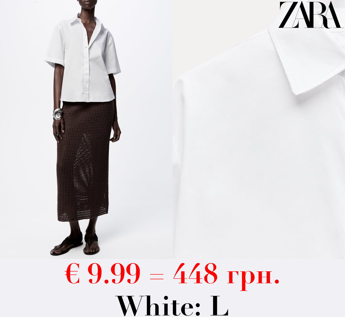ZW COLLECTION POPLIN SHIRT
