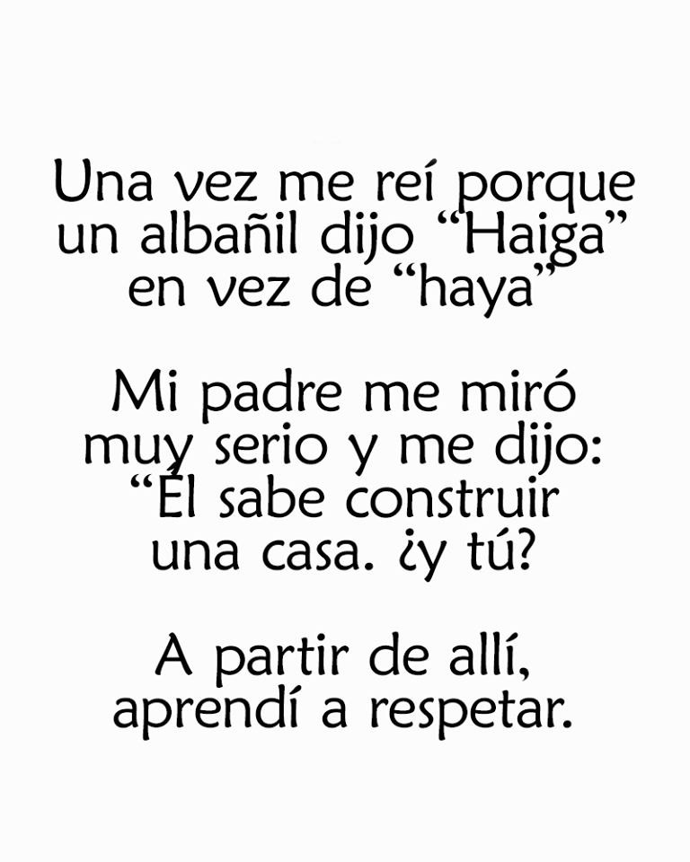 Aprendiendo a respetar
