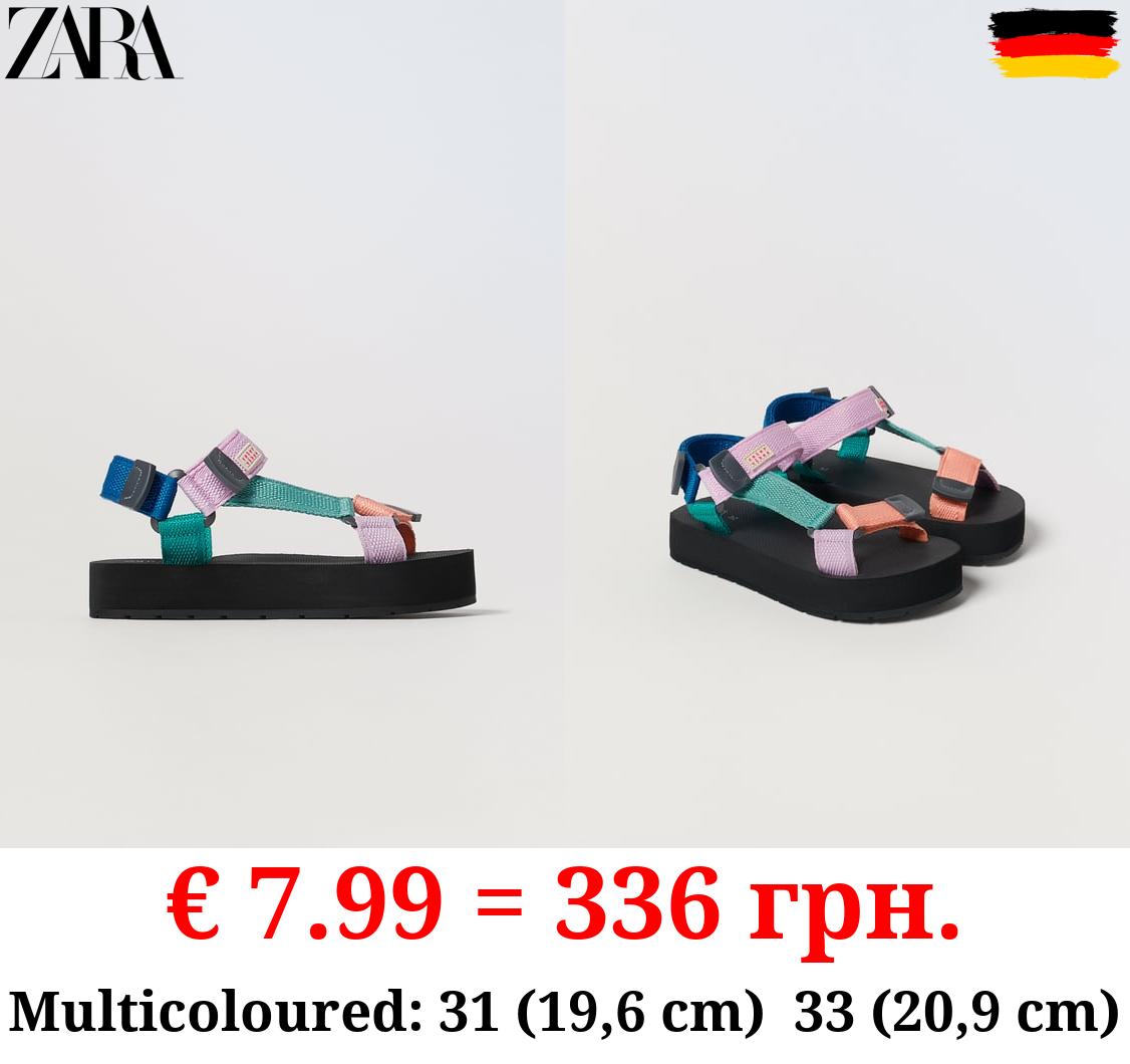 TECHNICAL PLATFORM SANDALS