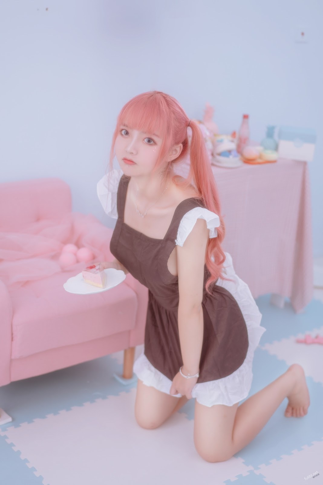 [一只雲燒] Cosplay Crimson Maid 緋紅女僕 4