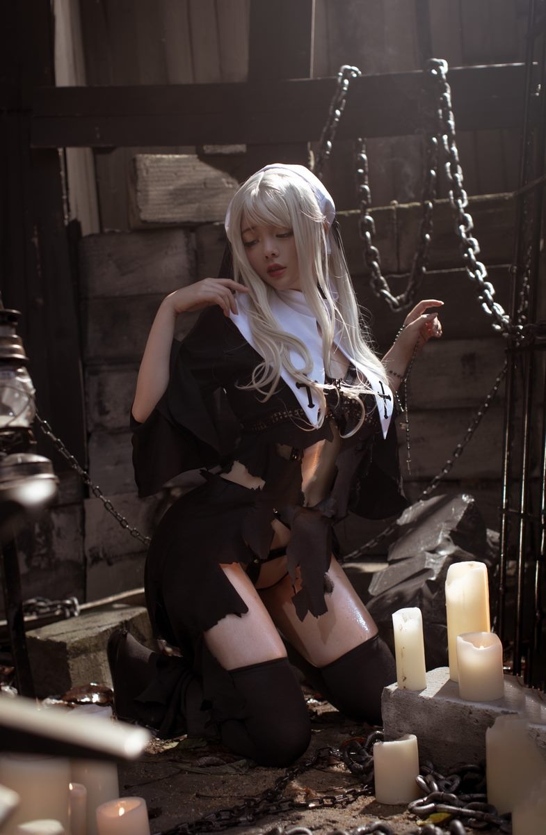 [Cos]阿寨寨- 赎罪修女[39P] 5