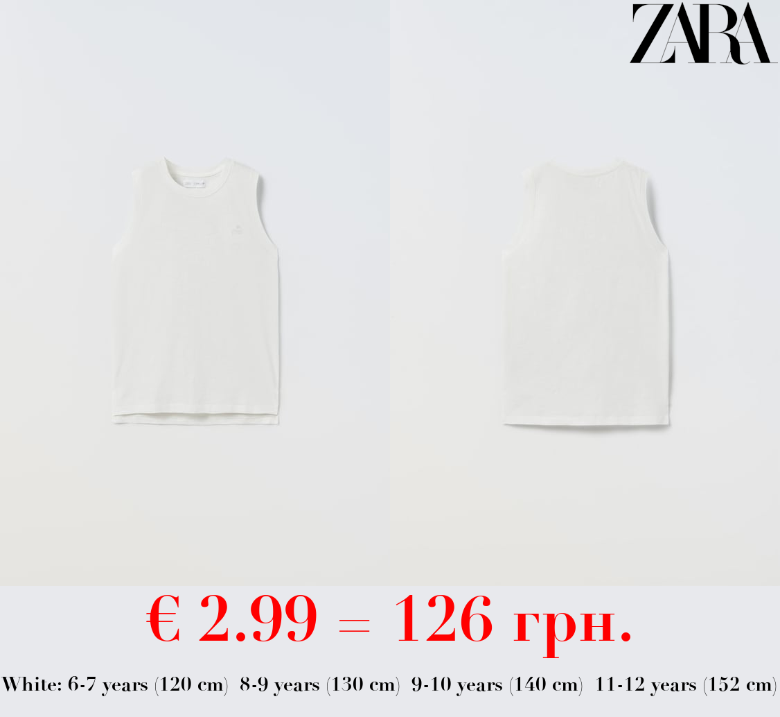 BASIC EMBROIDERED T-SHIRT