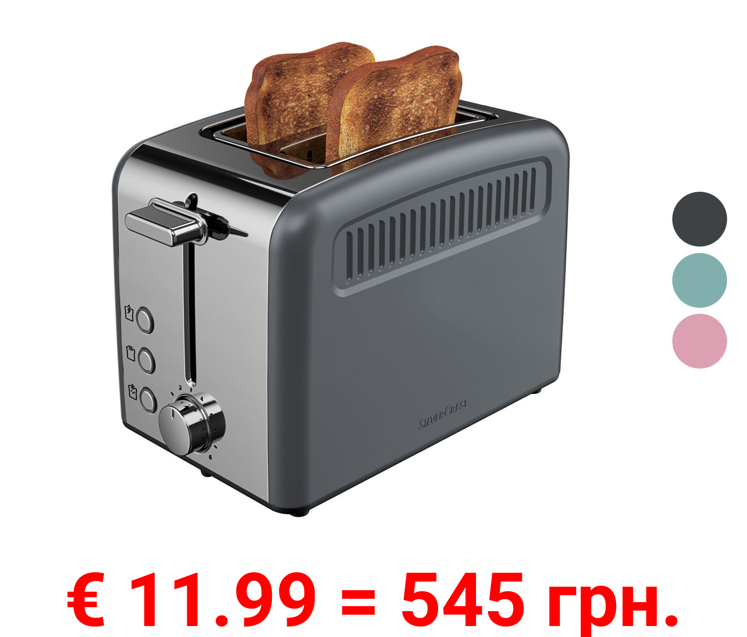 SILVERCREST® KITCHEN TOOLS Doppleschlitz-Toaster »STC 950 D3«, 950 W