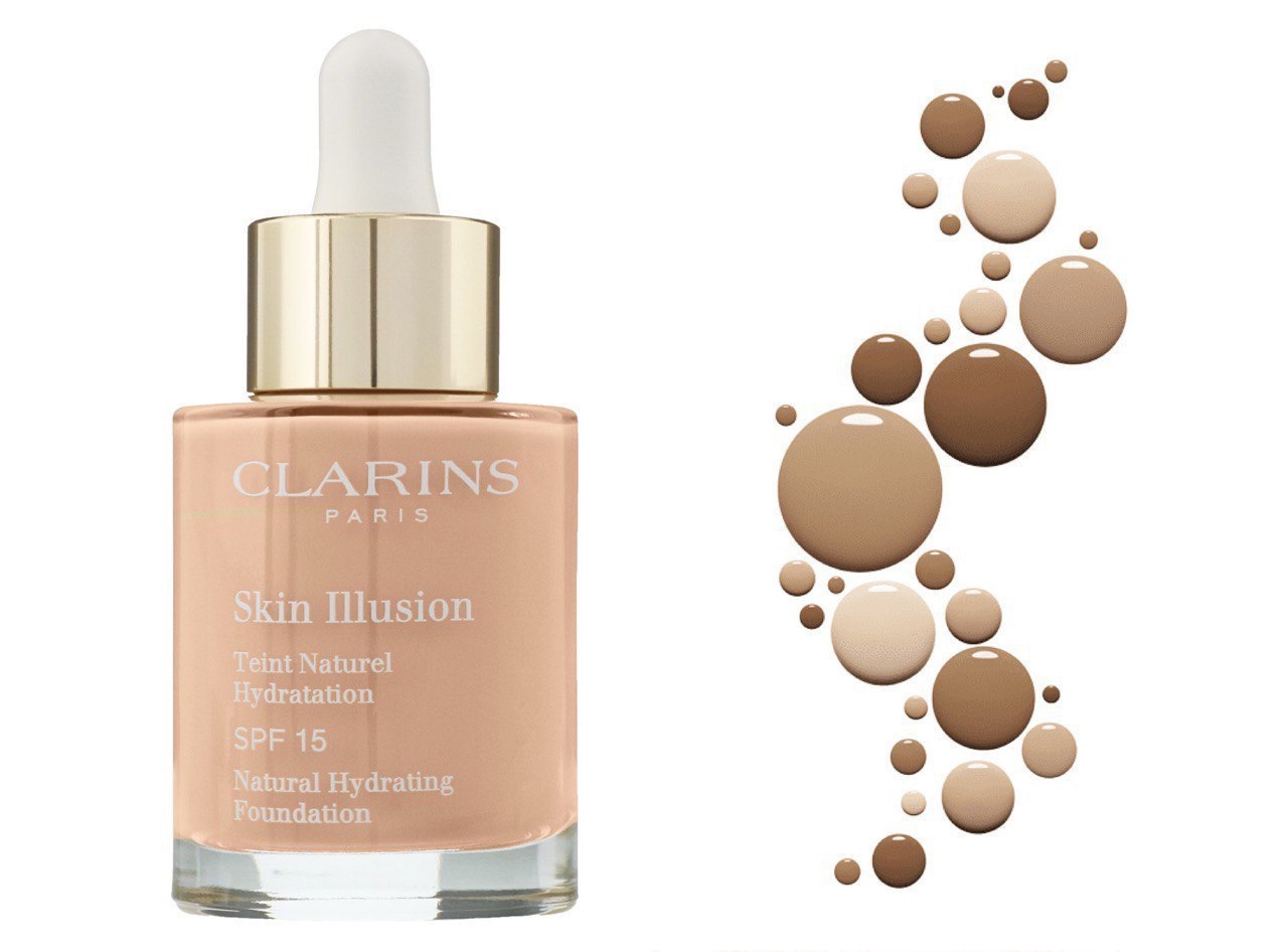 Skin illusion отзывы. Кларанс тональный крем Skin Illusion. Clarins Skin Illusion SPF 15. Кларенс тональный крем скин Иллюжн. Тон кларанс скин Иллюжн.