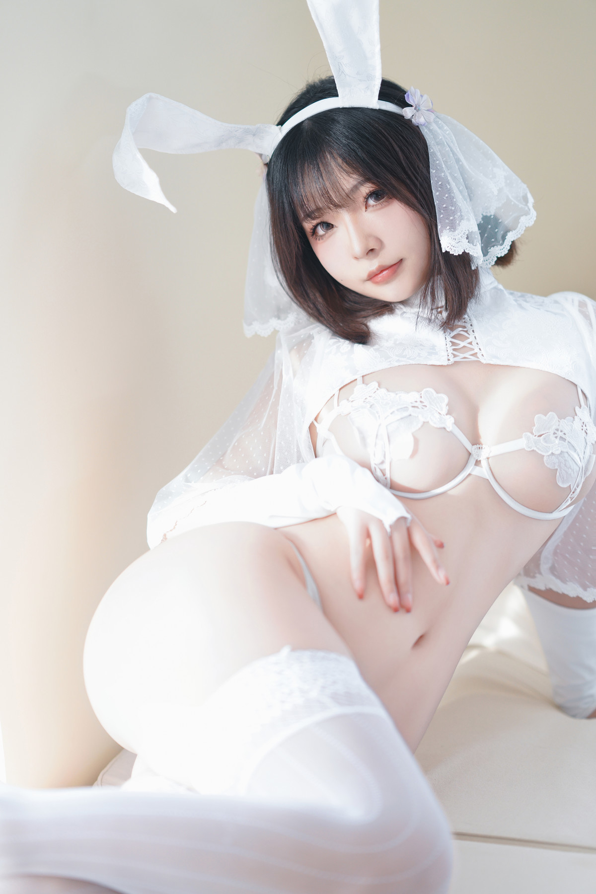 Cosplay Yuuhui玉汇 雪兔 Set.01 37