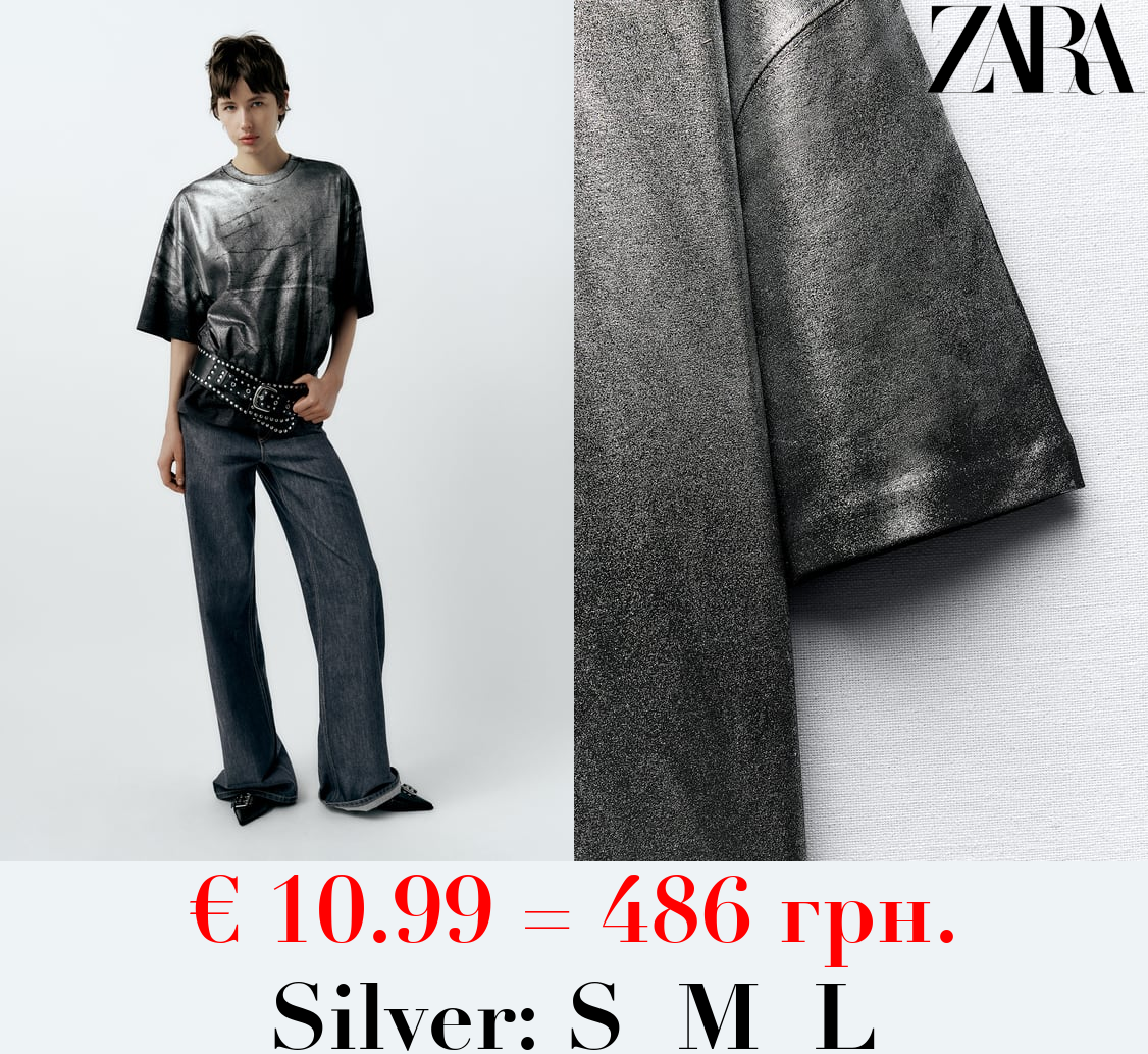 METALLIC T-SHIRT
