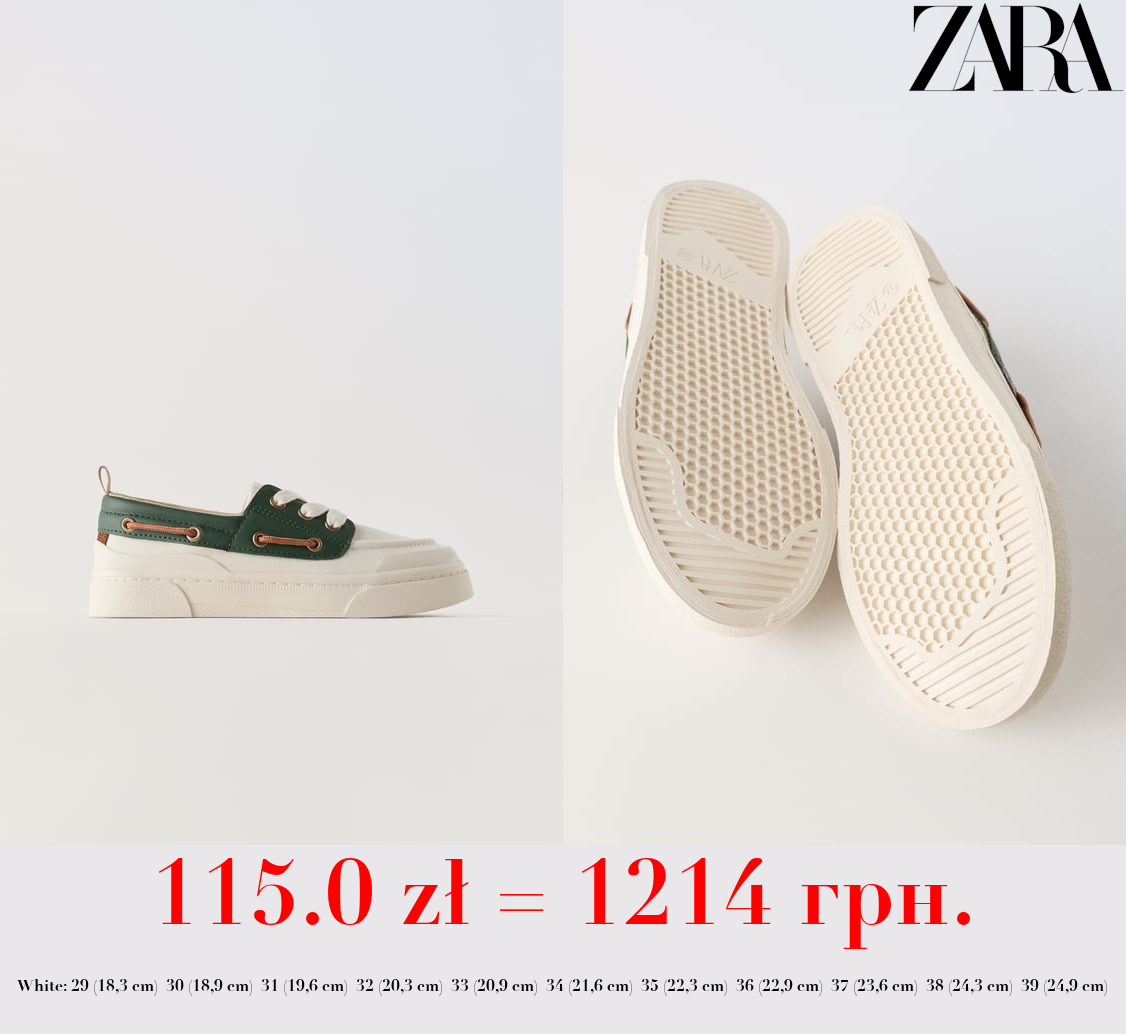 SPORTY DECK SHOES
