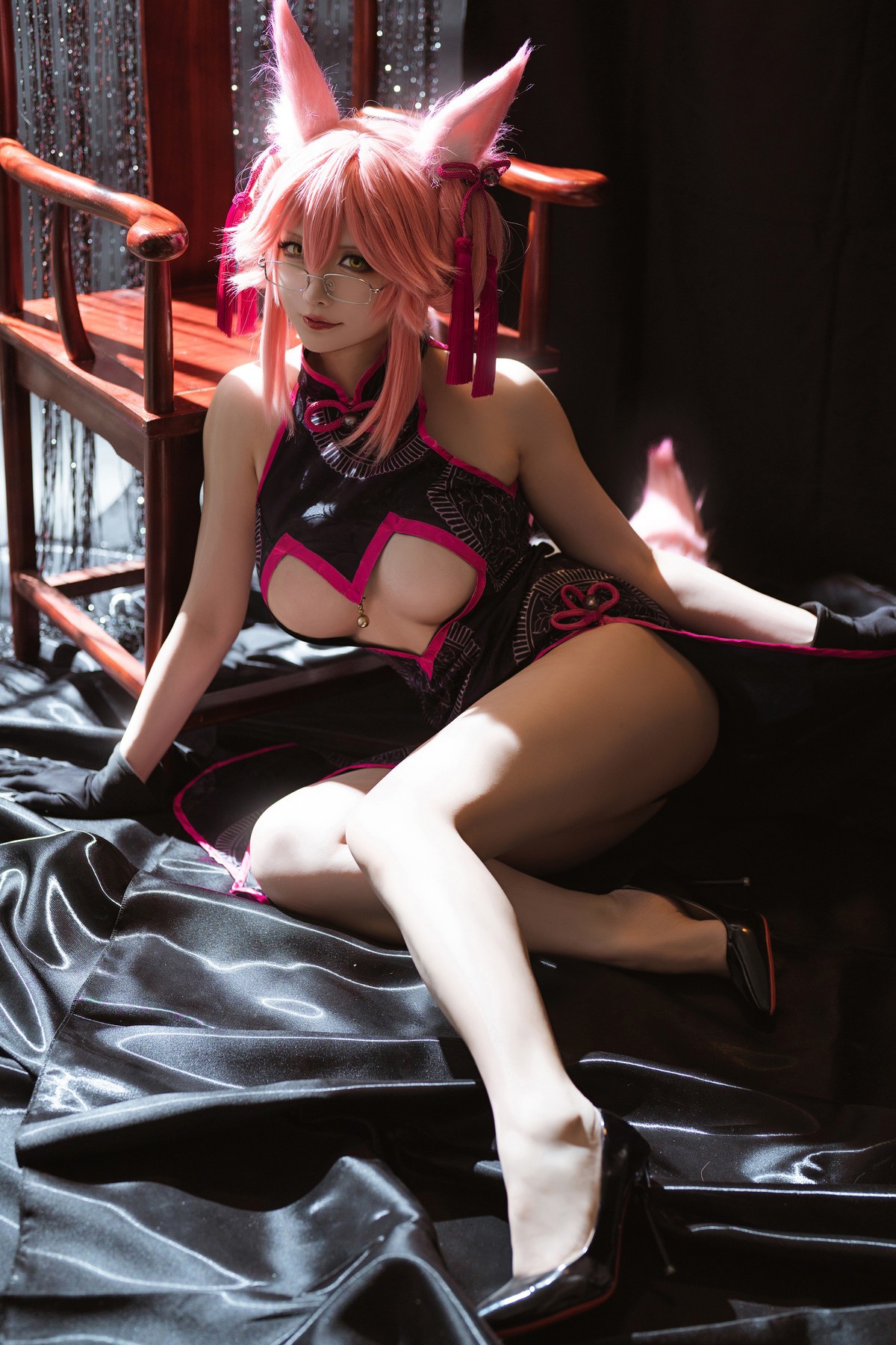 星之迟迟 Cosplay FGO高扬斯卡娅旗袍 8